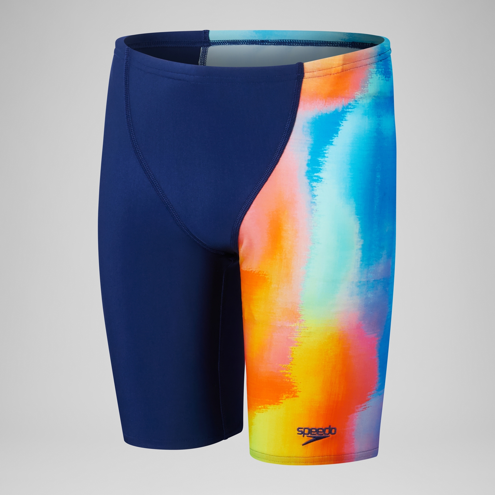 Boys' Digital Allover V-Cut Jammer Blue