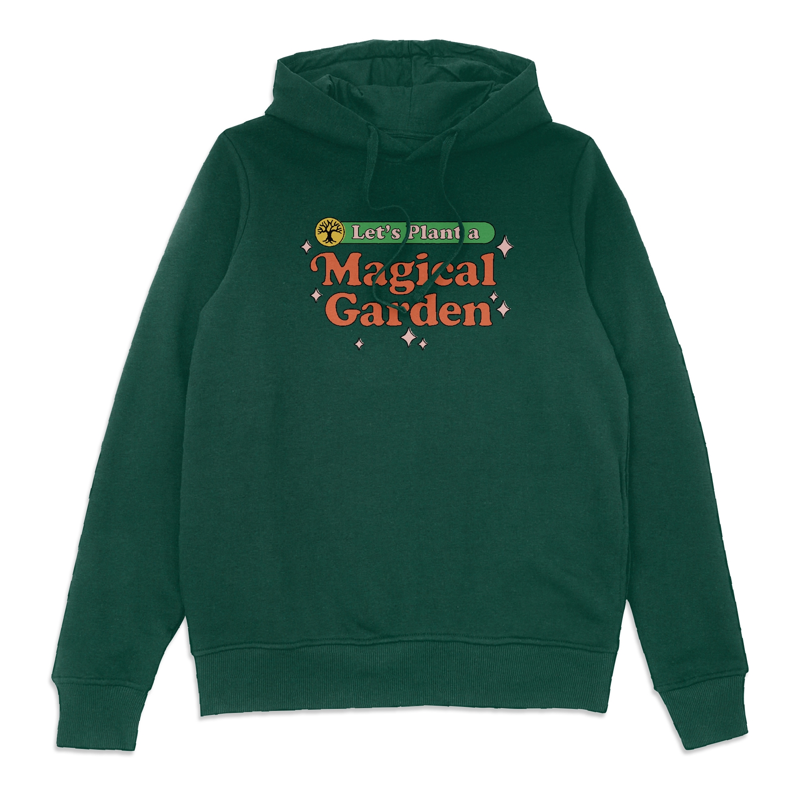 Steven Rhodes Let's Plant A Magical Garden Hoodie - Green - S