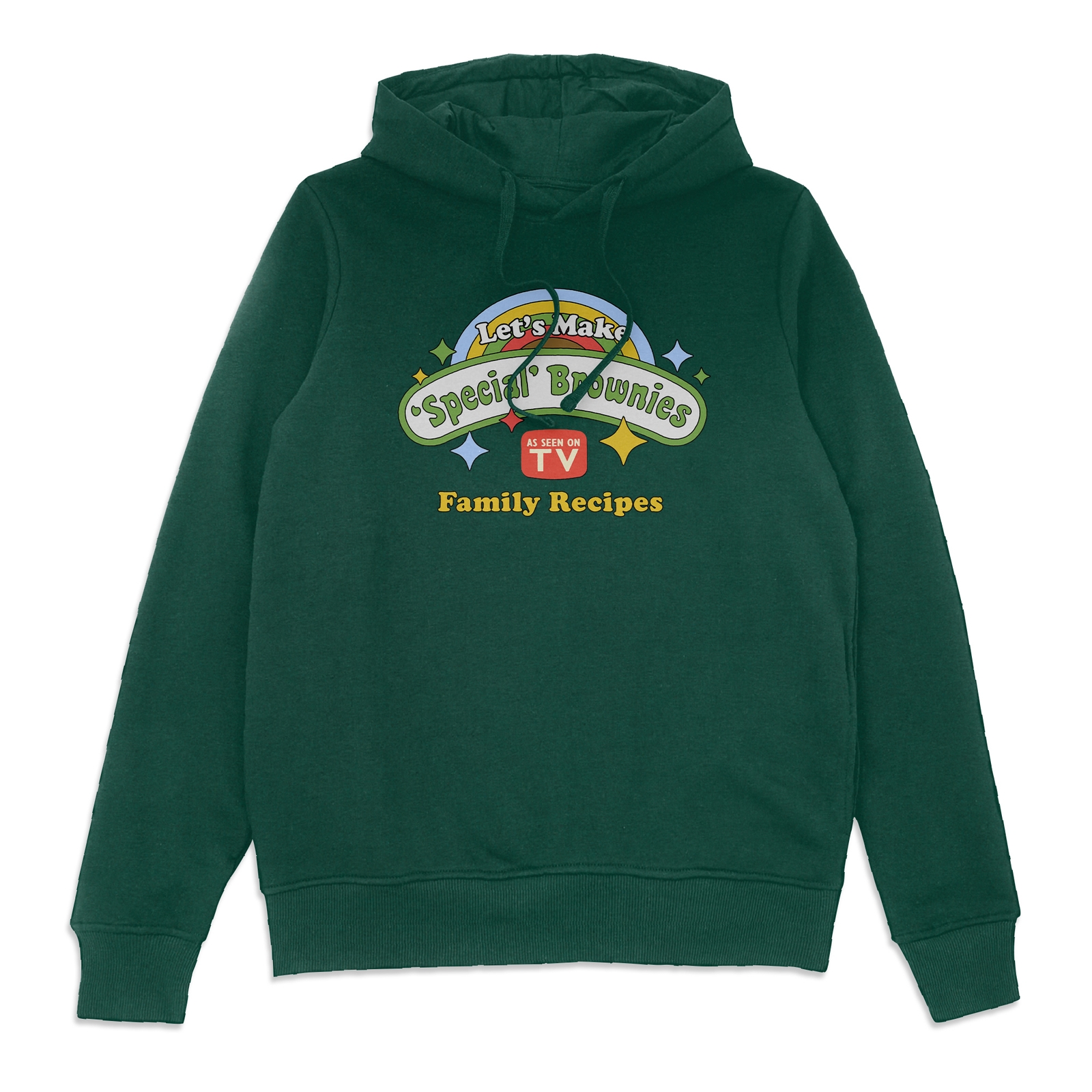 Steven Rhodes Let's Make Special Brownies Hoodie - Green - XL