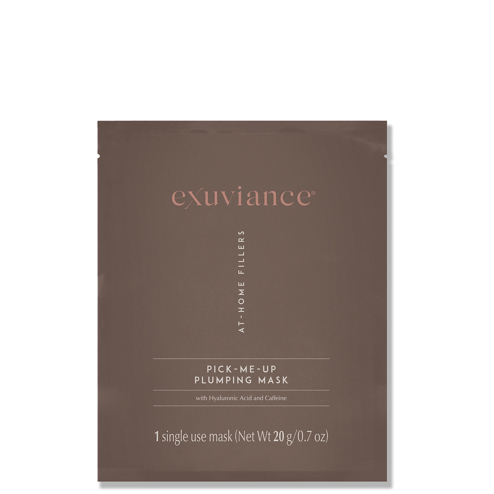 Exuviance Pick-me-up Plumping Mask - 1 Single Use Mask In White