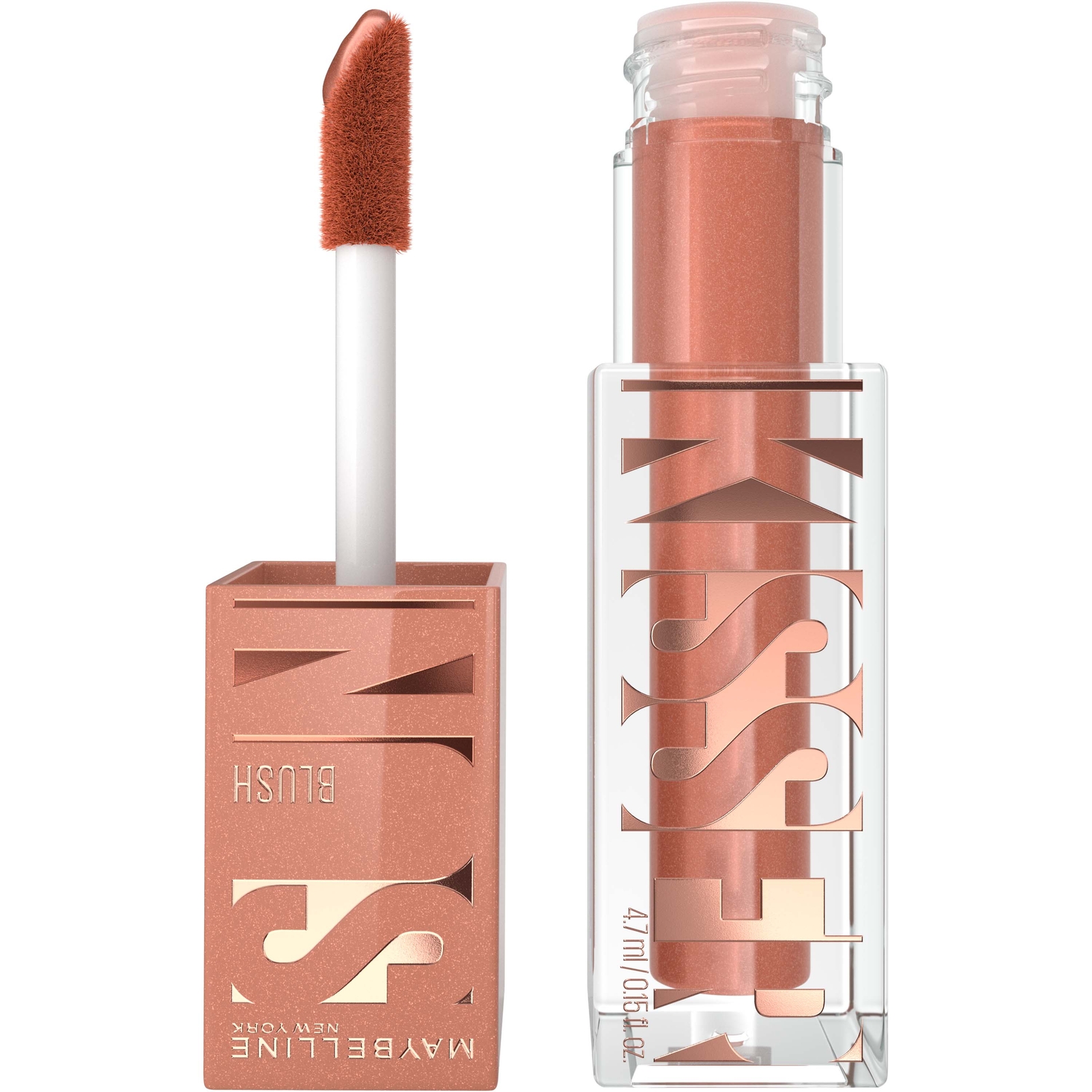 MAYBELLINE SUNKISSER LIQUID GLOW BLUSH WITH VITAMIN E 4.7ML (VARIOUS SHADES) - 08 SHADES ON