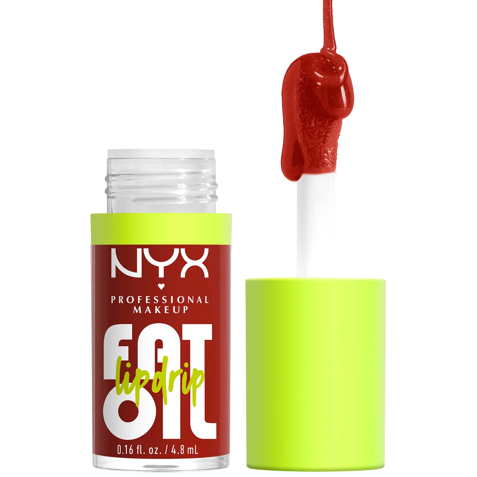 

NYX Professional Makeup Fat Oil Lip Drip 12H Hydration Non-Sticky Finish Lip Gloss 4.8ml (Various Shades) - Losin' Control