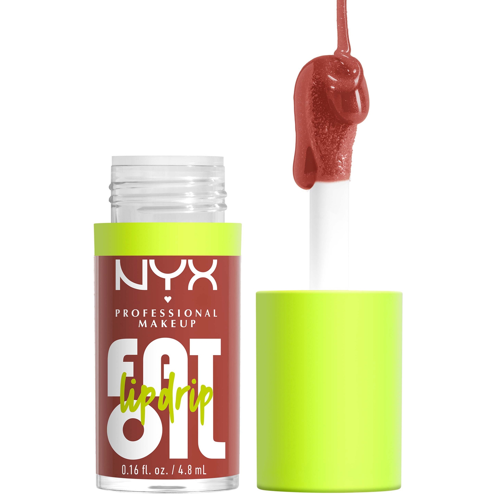 

NYX Professional Makeup Fat Oil Lip Drip 12H Hydration Non-Sticky Finish Lip Gloss 4.8ml (Various Shades) - Splash of Cream