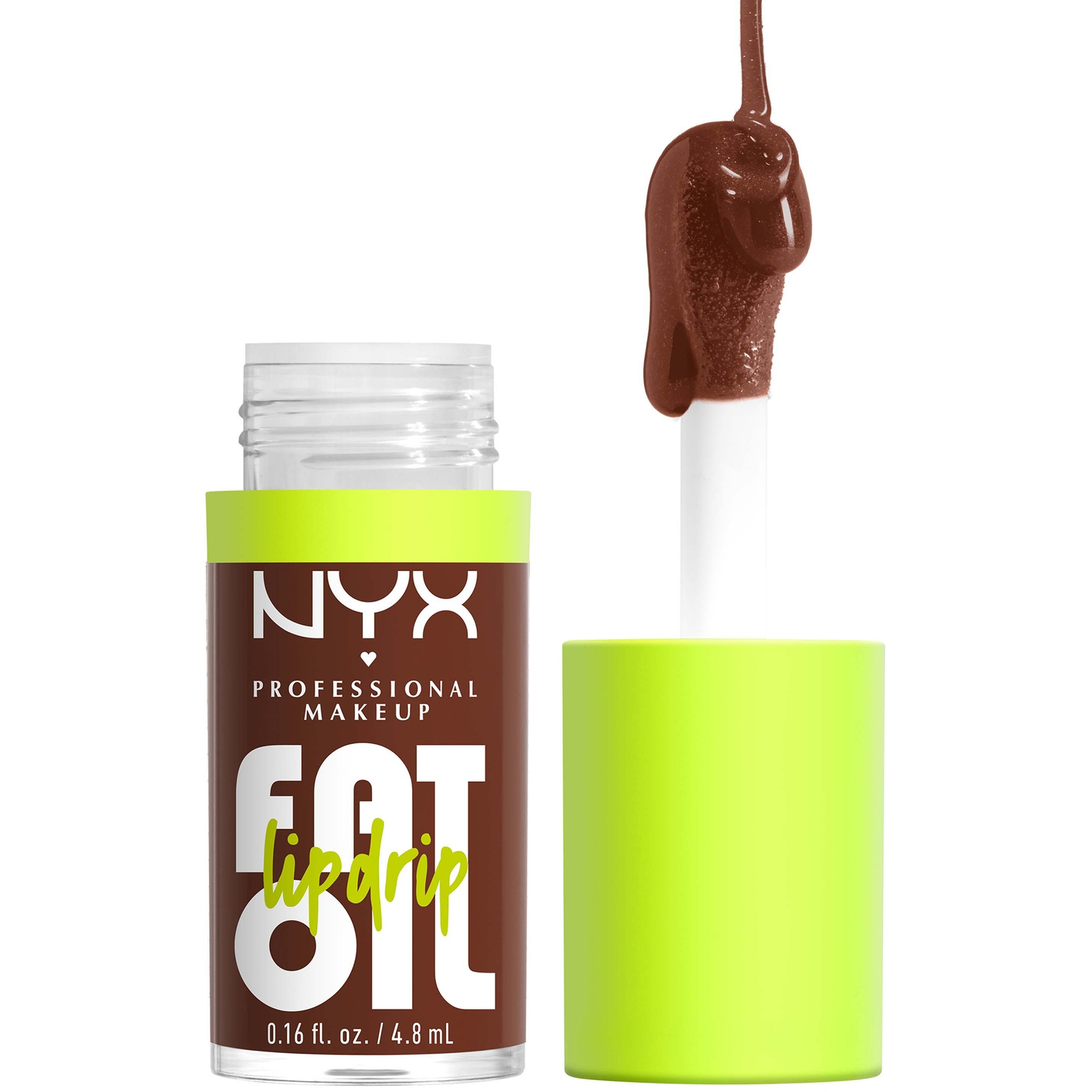 

NYX Professional Makeup Fat Oil Lip Drip 12H Hydration Non-Sticky Finish Lip Gloss 4.8ml (Various Shades) - Livin' the Cream
