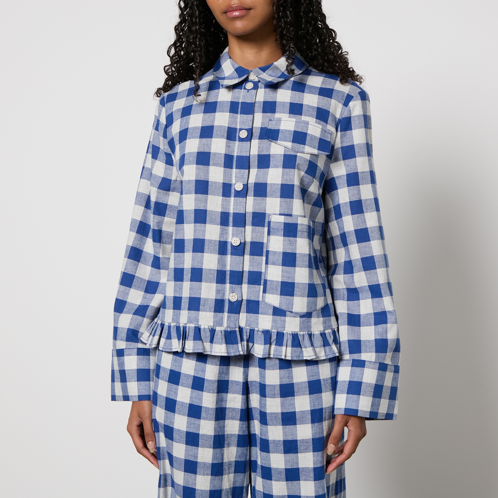 Baum Und Pferdgarten Miluna Cotton and Linen-Blend Shirt