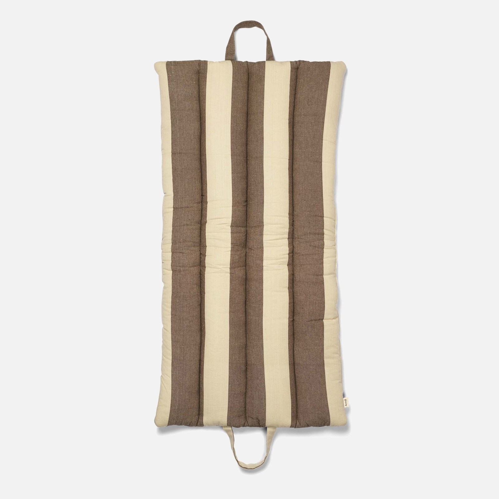 Ferm Living Strand Folding Mat - Carob Brown/Parchment