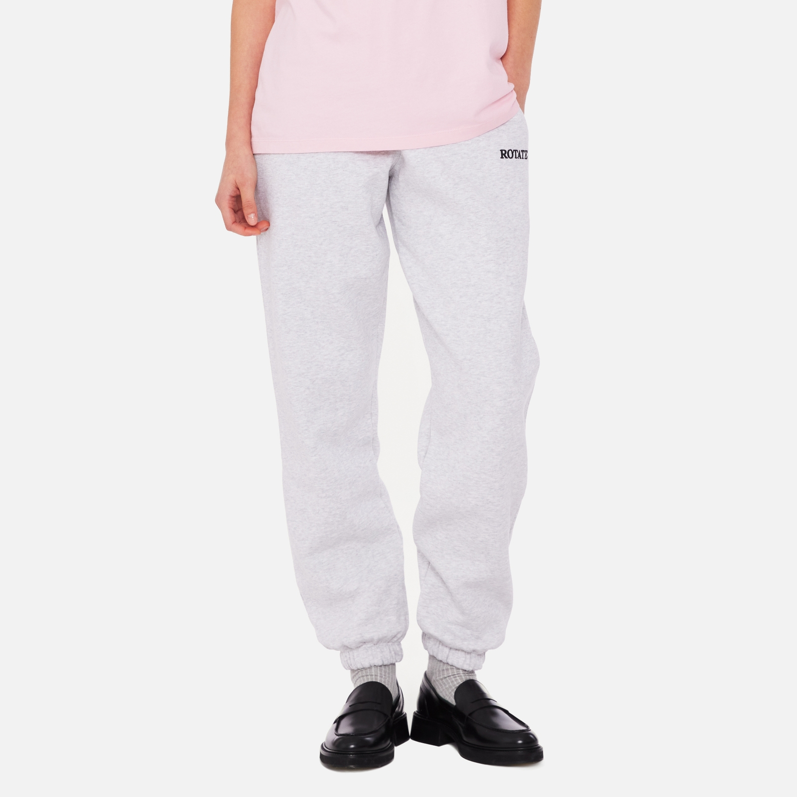 Rotate Sunday Organic Cotton Logo Sweatpants - XS