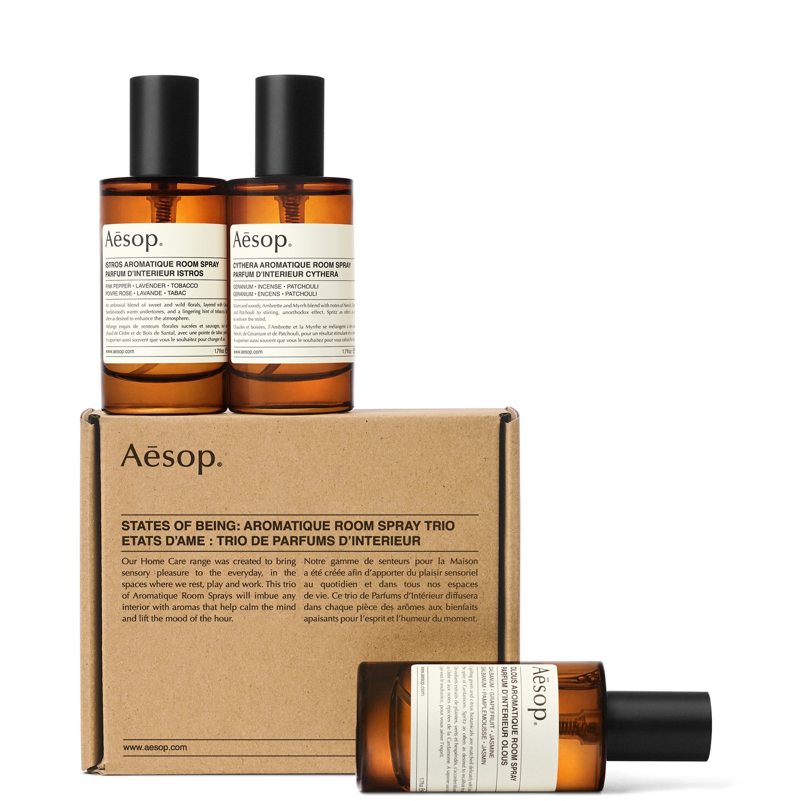 Aesop Aromatique Room Spray Trio