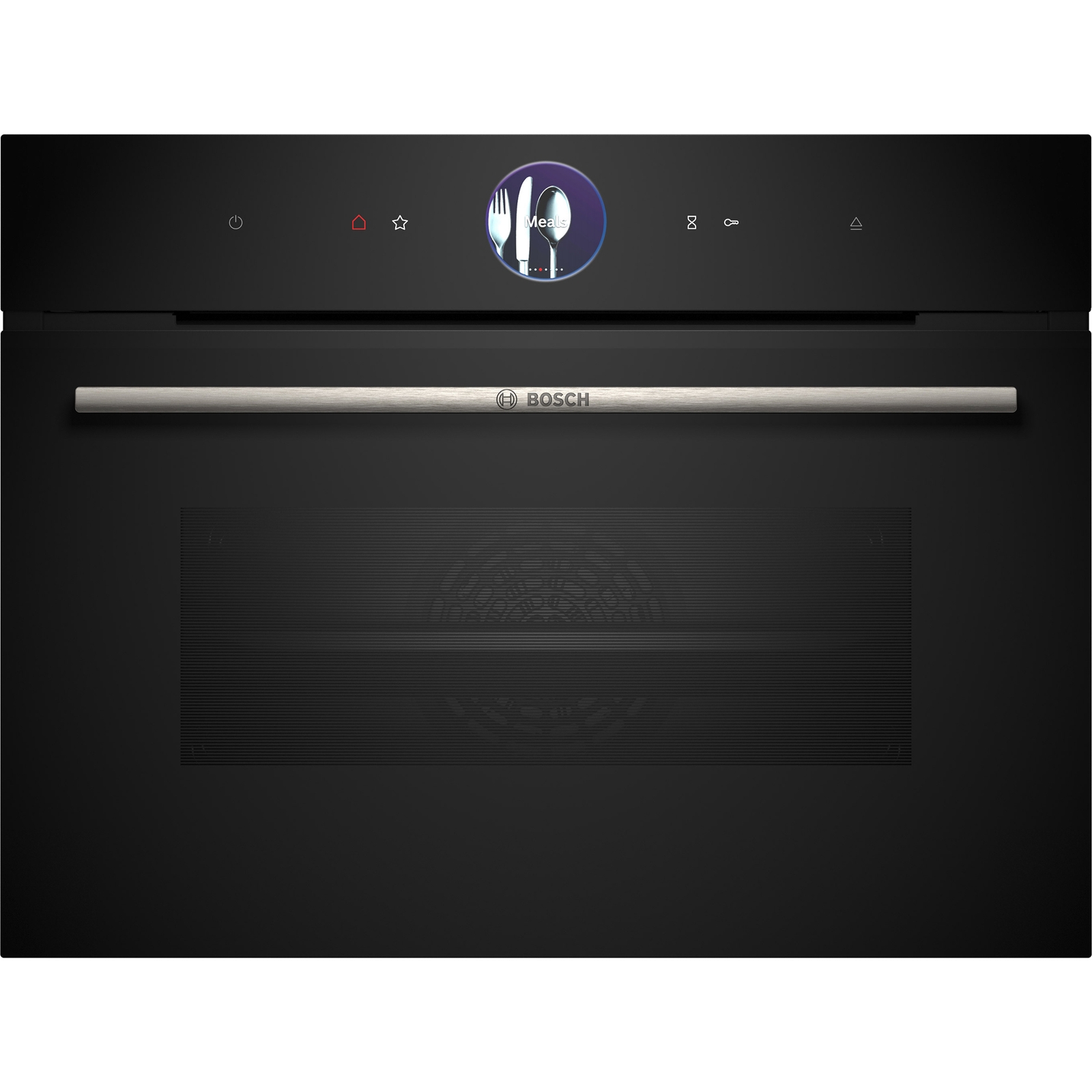 Bosch Series 8 CSG7361B1 Built In Compact Electric Single Oven - Black