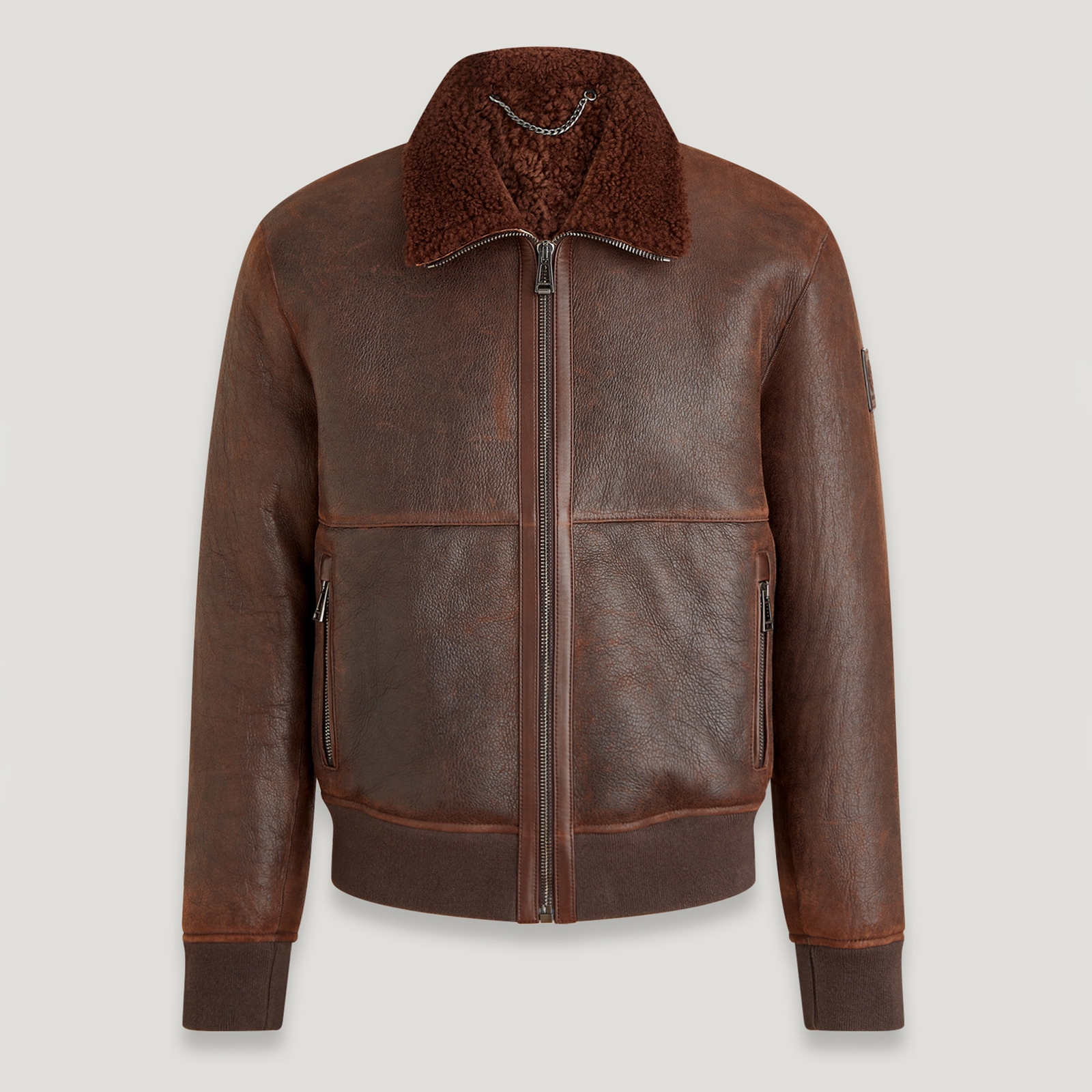 Belstaff Trace Shearling Jacket - XXL
