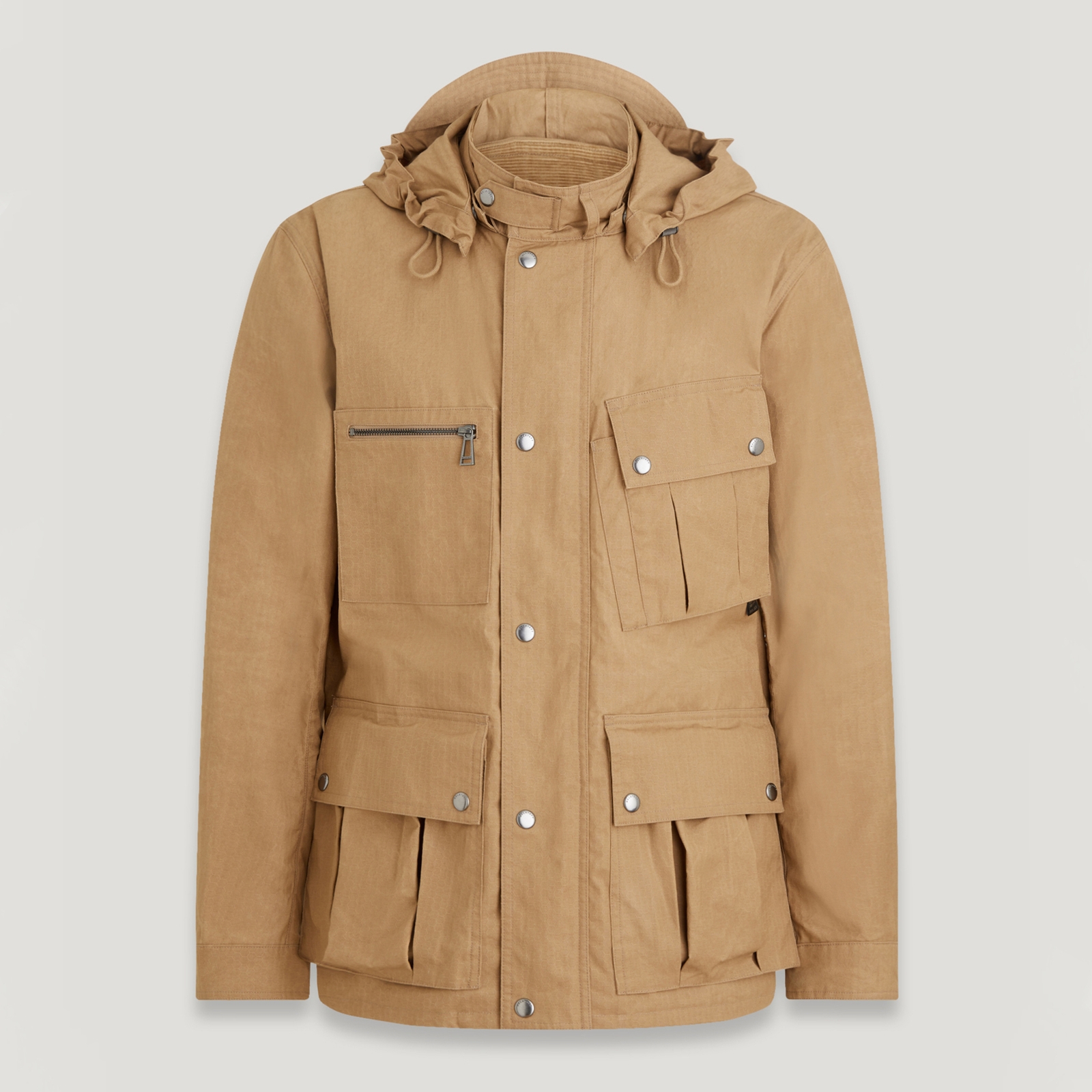 Belstaff Centenary Coated Hexgonal Ripstop Field Jacket - IT 48/M