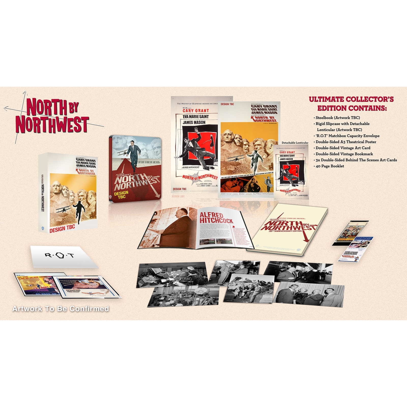 North by Northwest Ultimate Collector%27s Edition 4K Ultra HD Steelbook