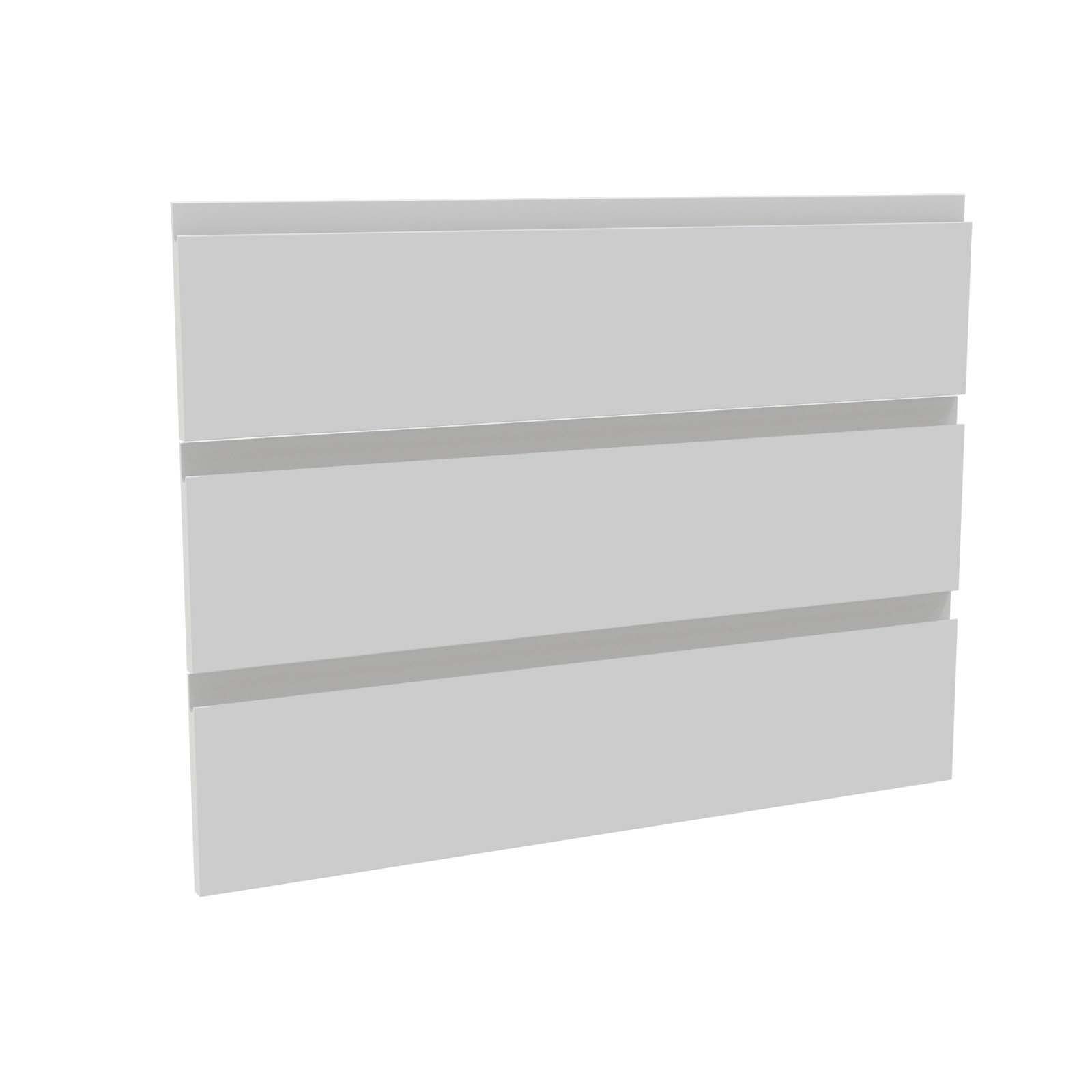 House Beautiful Escape Wide Chest of Drawers Fronts - Matt Grey Handleless thumbnail