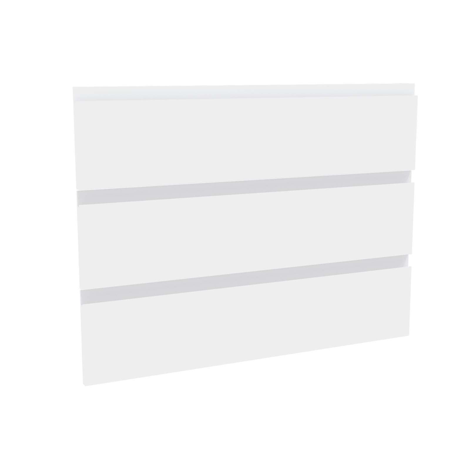 House Beautiful Escape Wide Chest of Drawers Fronts - Matt White Handleless thumbnail