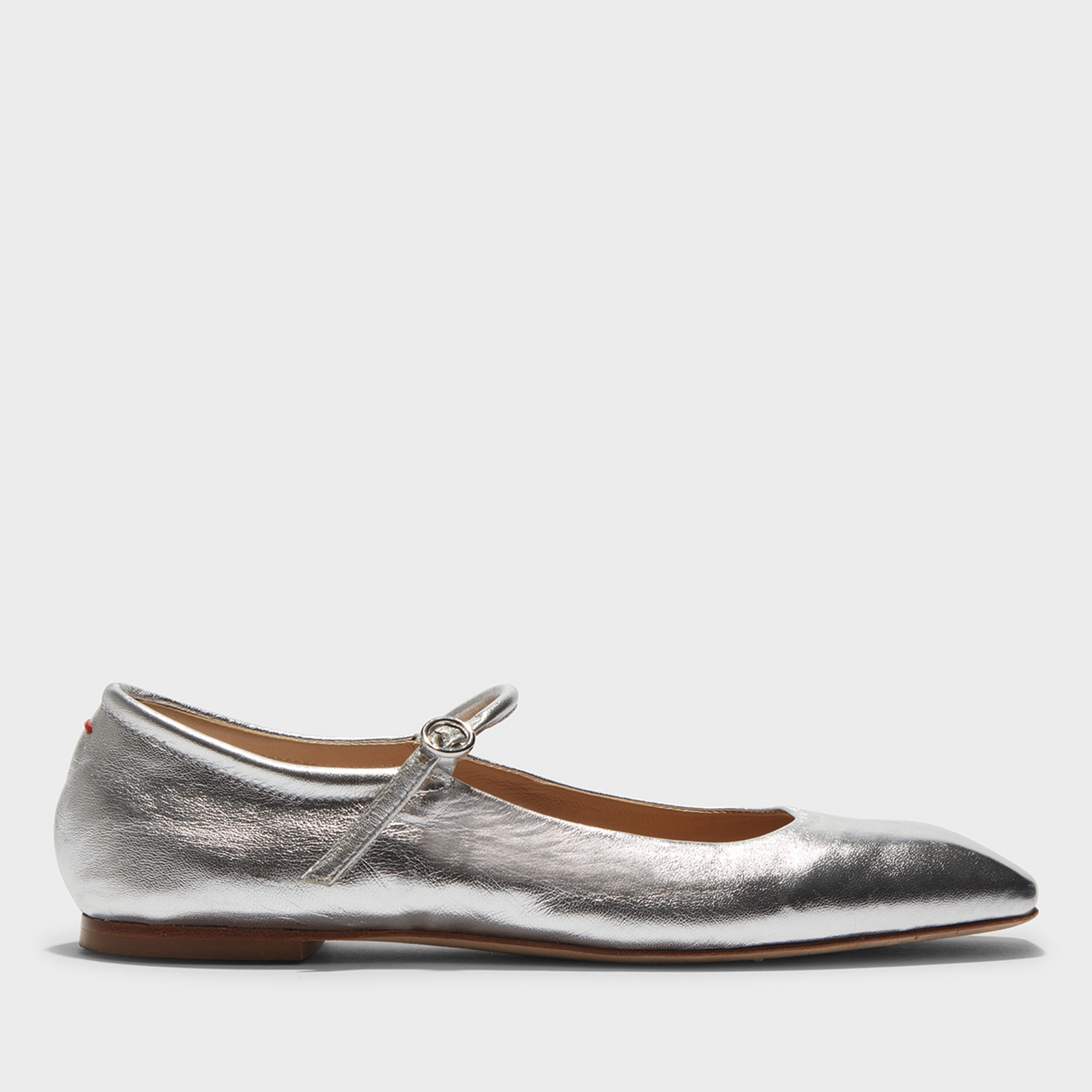 Aeyde Women's Uma Leather Mary Jane Flats - UK 4