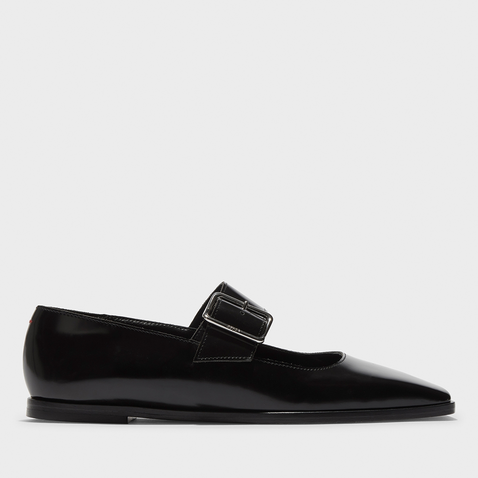 Aeyde Women's Sunny Patent Leather Flats - UK 4