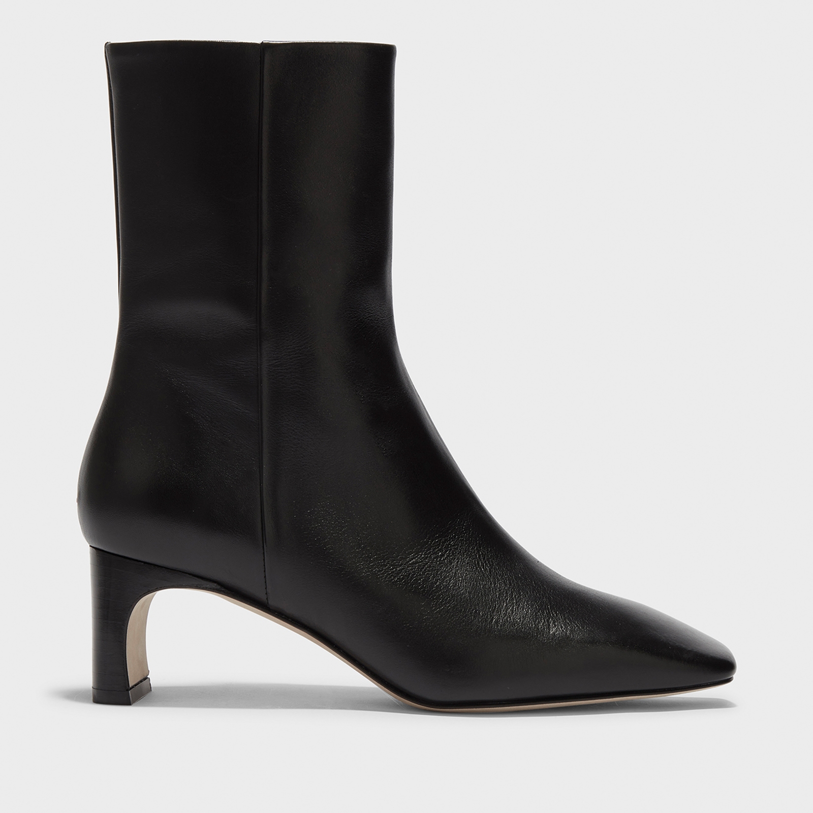 Aeyde Women's Tabitha Leather Heeled Boots - UK 4