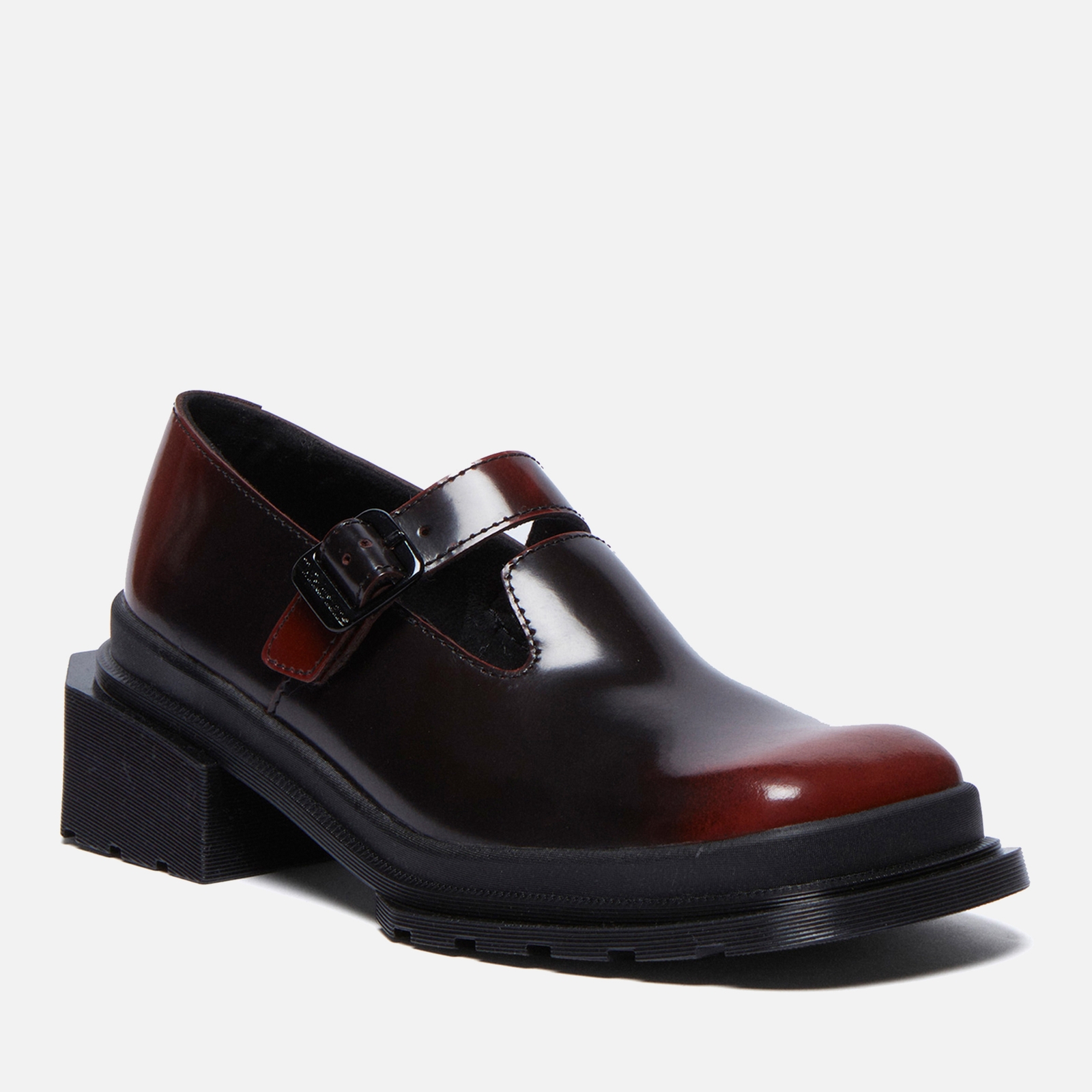 Dr. Martens Women's Maybole Leather Heeled Mary Janes - UK 3