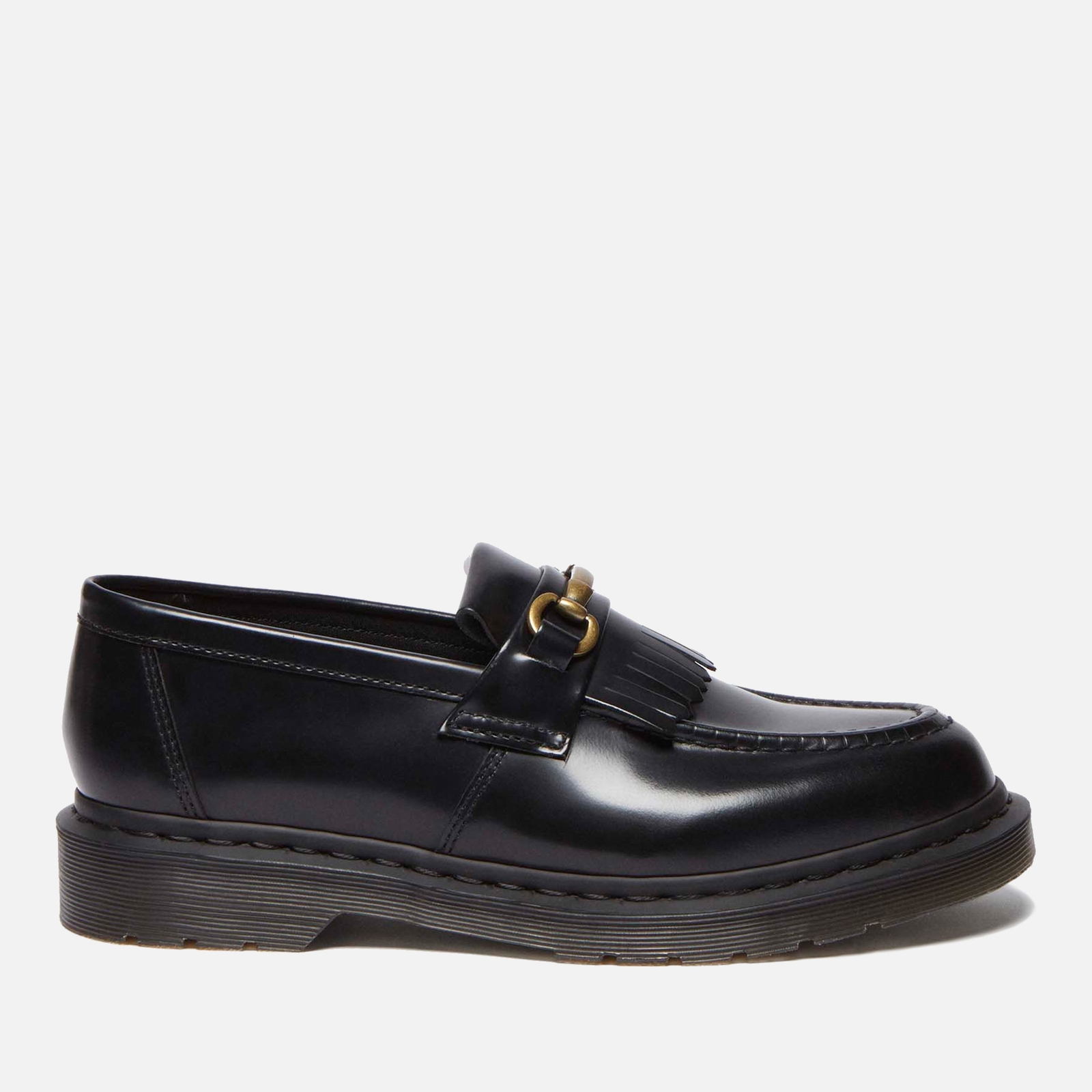 Dr. Martens Men's Adrian Snaffle Polished Leather Loafers - Black - UK 7