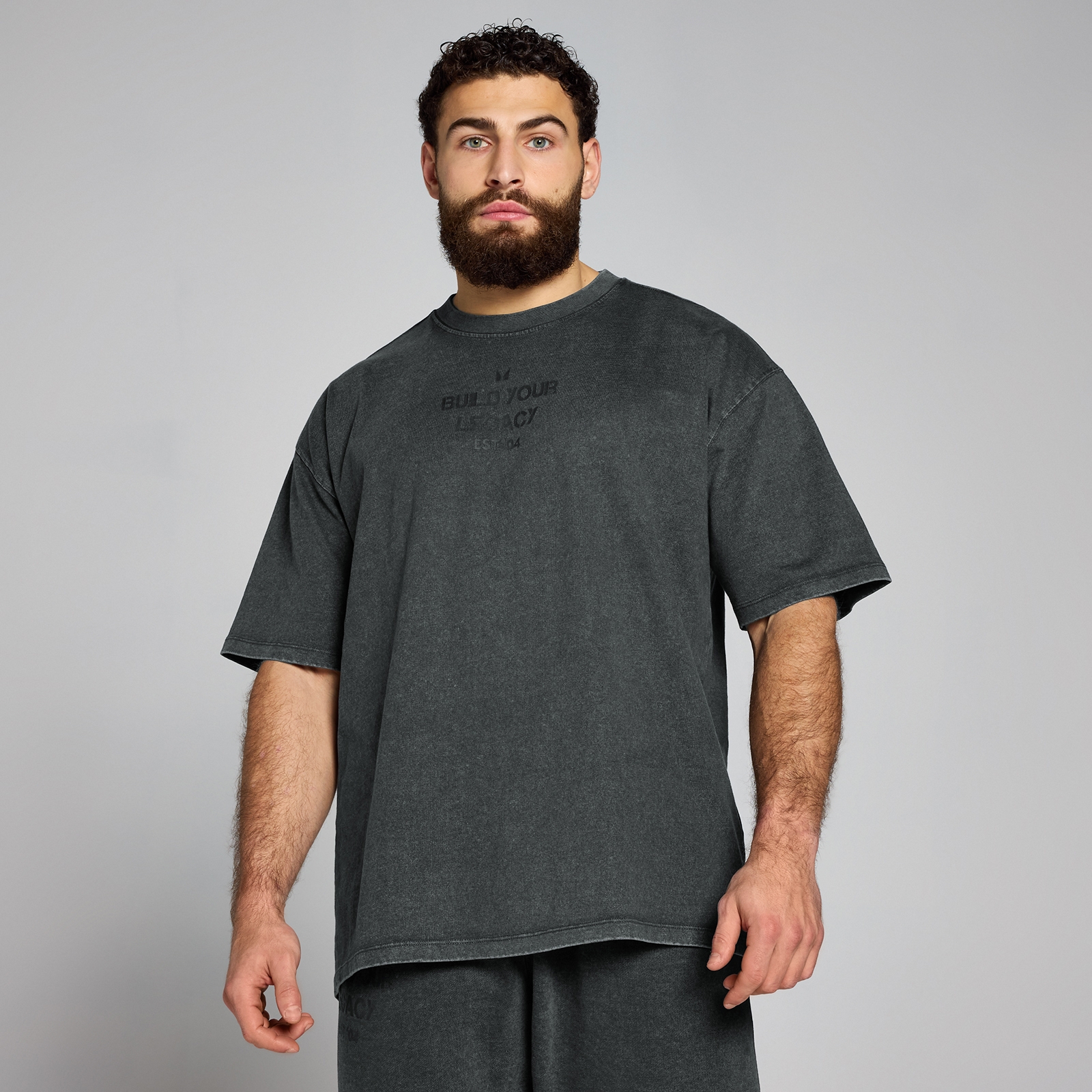 5059883439464 - Origin Washed T-Shirt mit Grafik – Verwaschenes Schwarz - XXS-XS 5059883439464 - Origin Washed T-Shirt mit Grafik – Verwaschenes Schwarz - XXS-XS