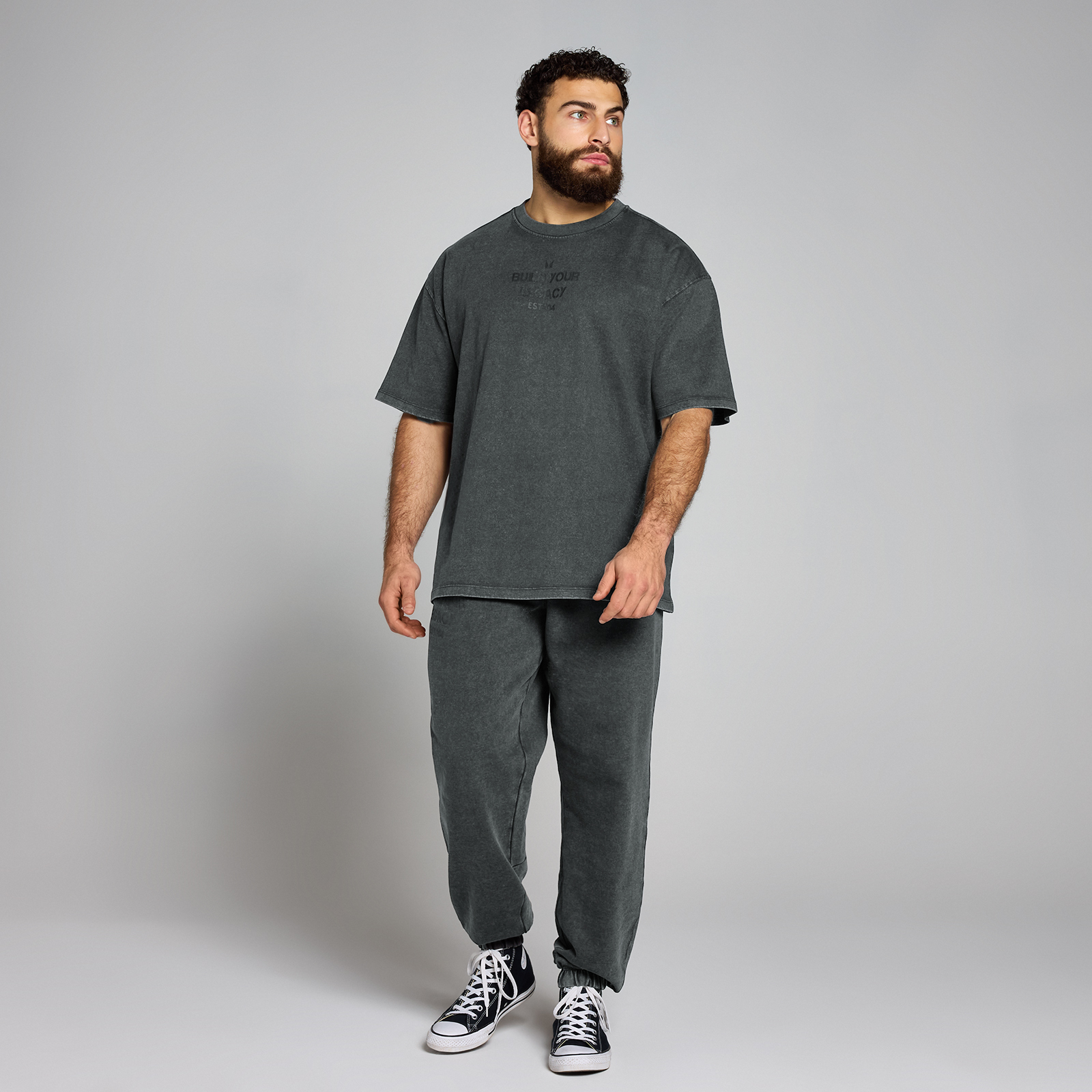 5059883439464 - Origin Washed T-Shirt mit Grafik – Verwaschenes Schwarz - XXS-XS 5059883439464 - Origin Washed T-Shirt mit Grafik – Verwaschenes Schwarz - XXS-XS
