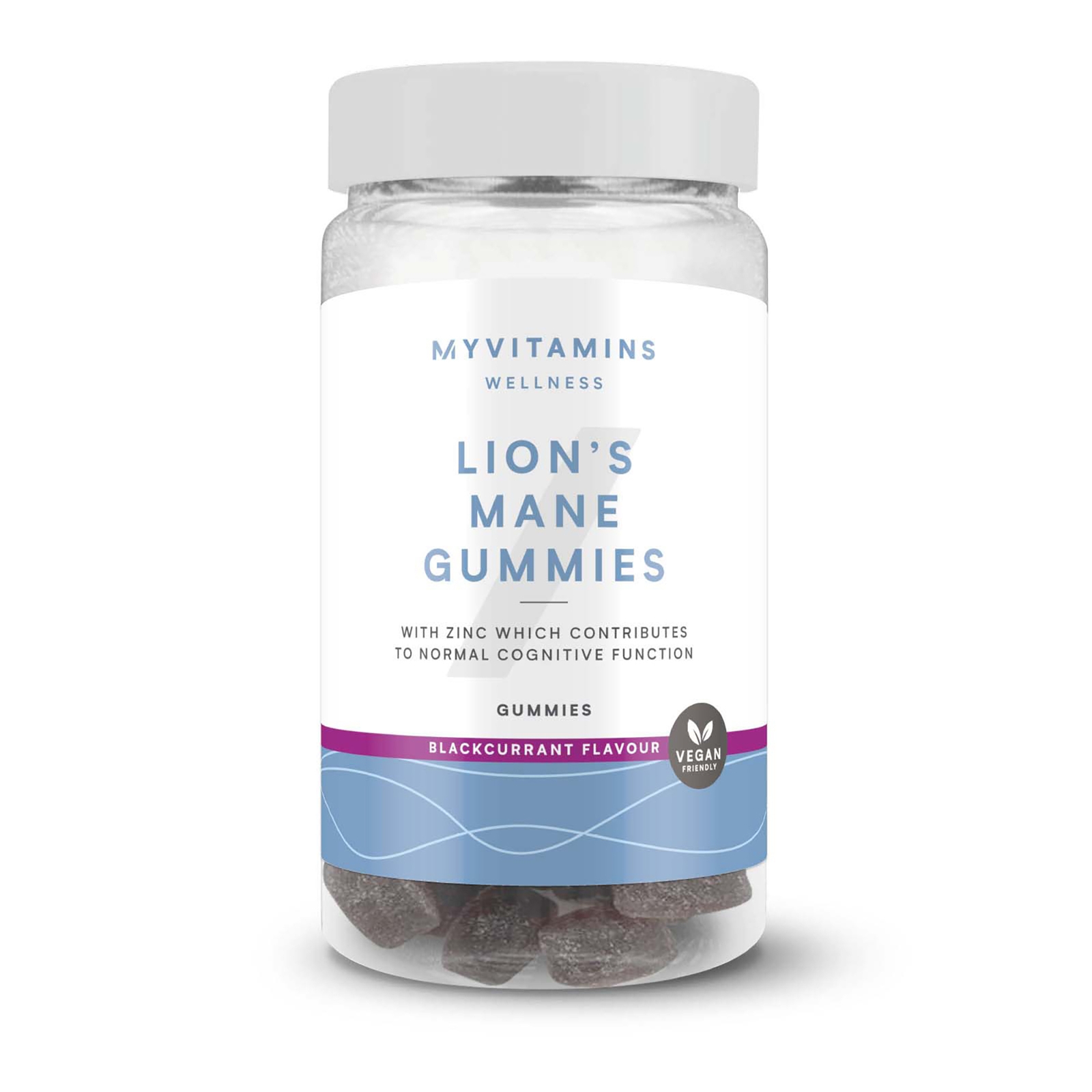 Lion's Mane Gummies - Blackcurrant