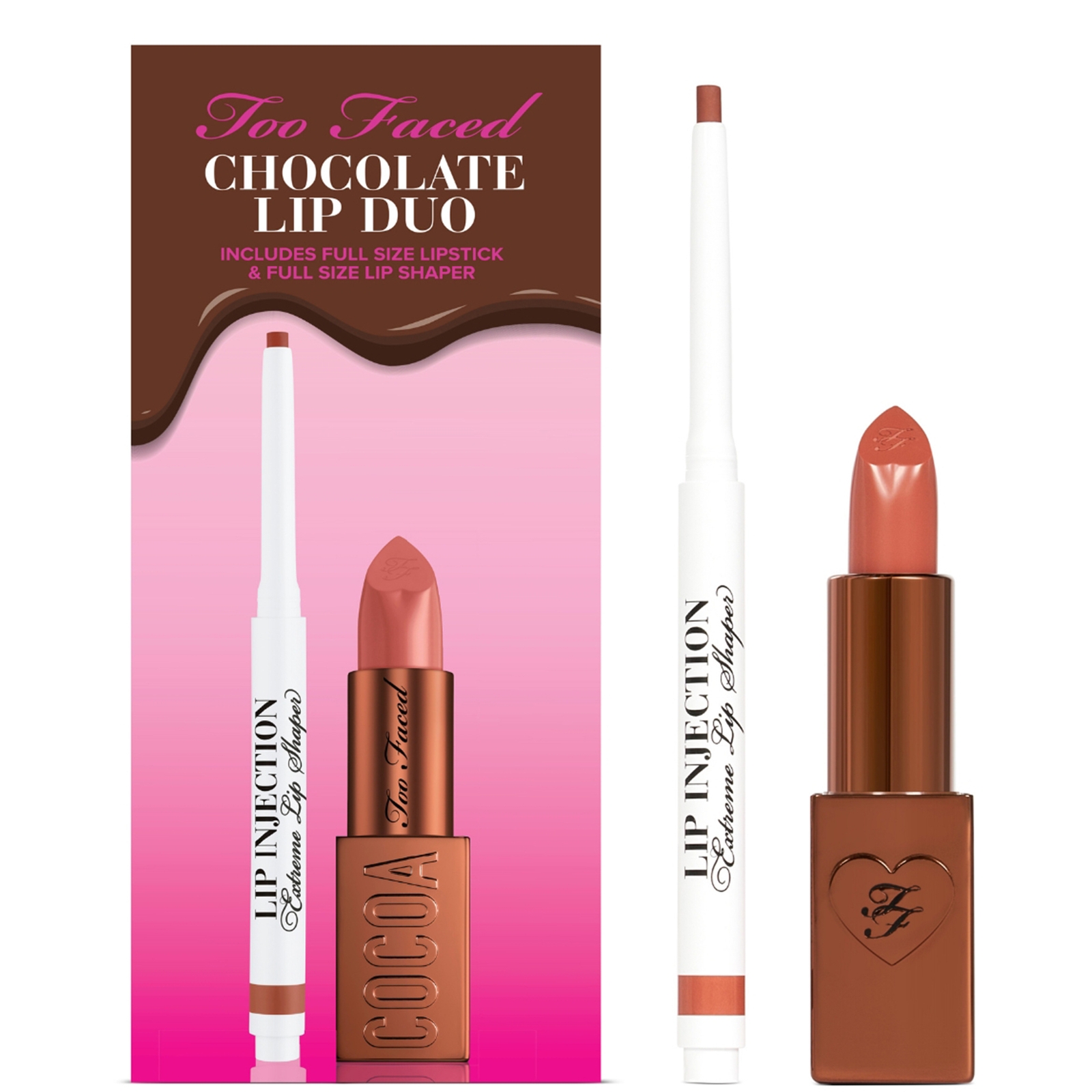 

Too Faced Chocolate Lip Duo