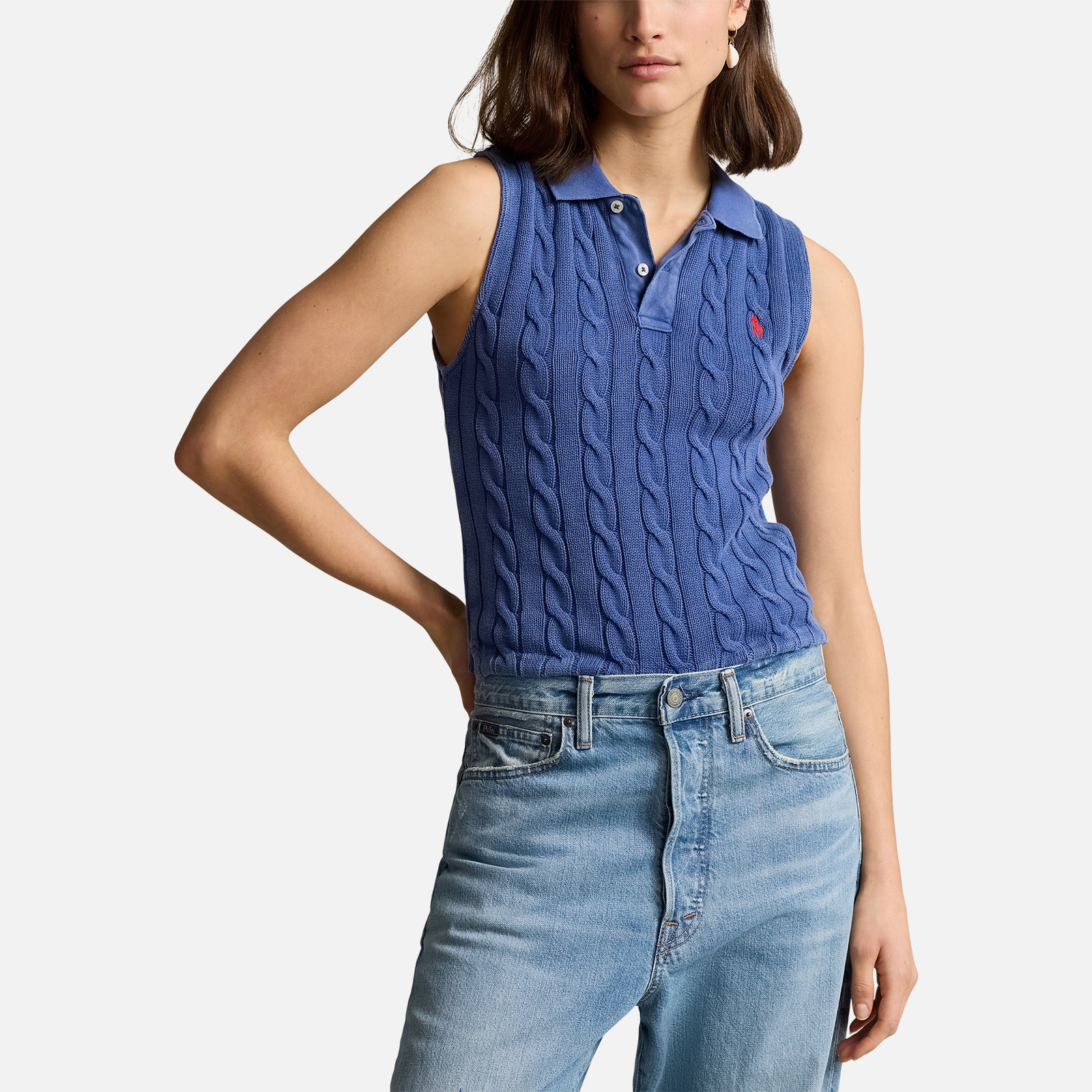 Polo Ralph Lauren Sleeveless Cotton Vest - M