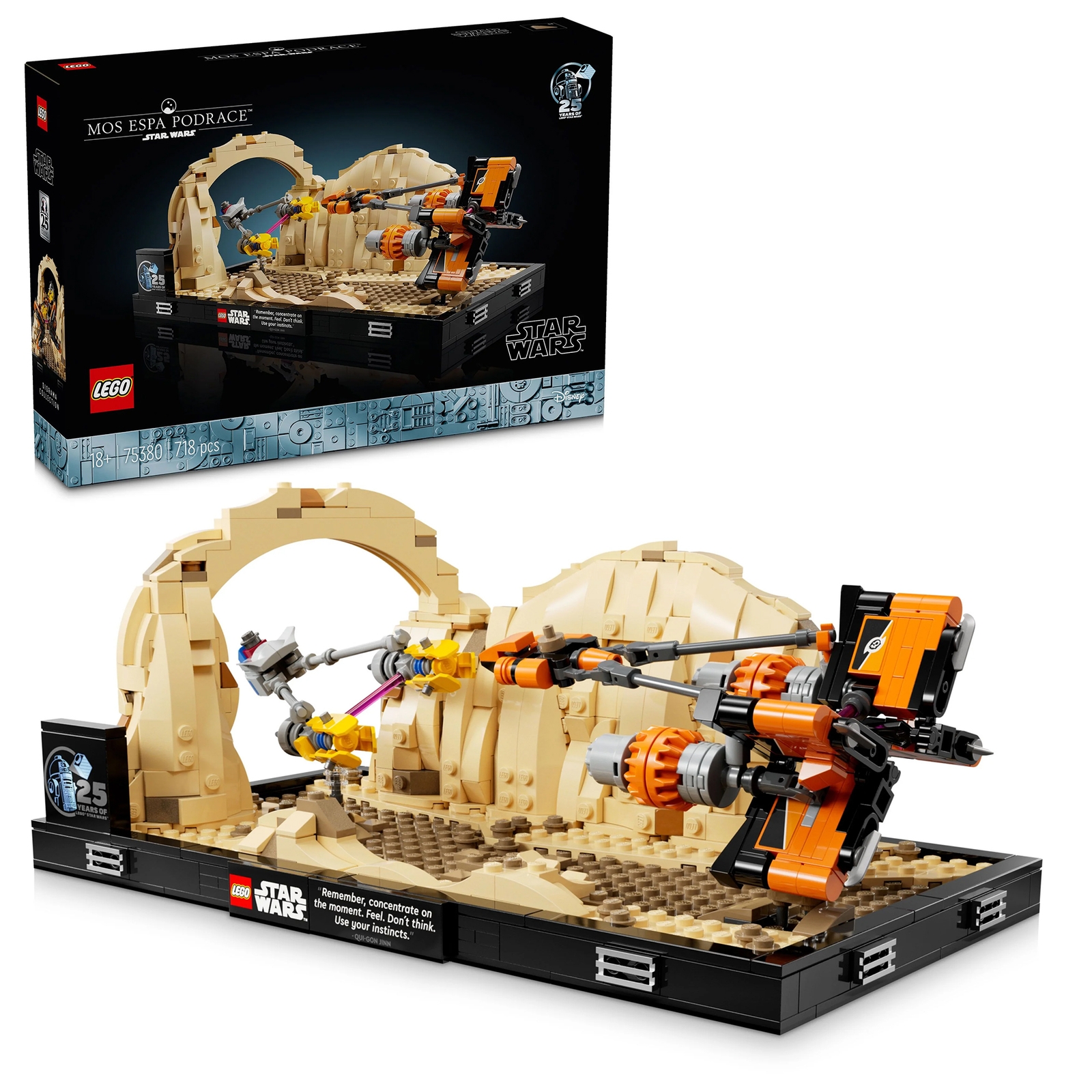 LEGO Star Wars Mos Espa Podrace Diorama Set for Adults 75380