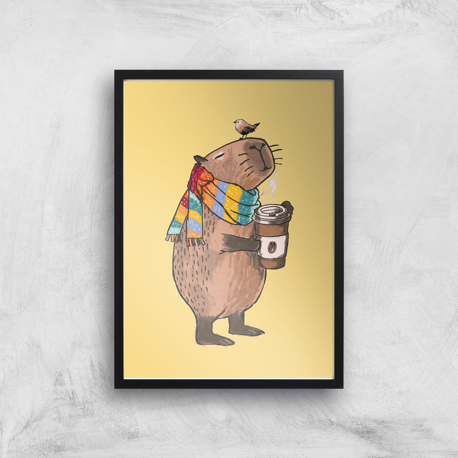 Threadless - Coffeebara Giclee Art Print - A3 - White Frame