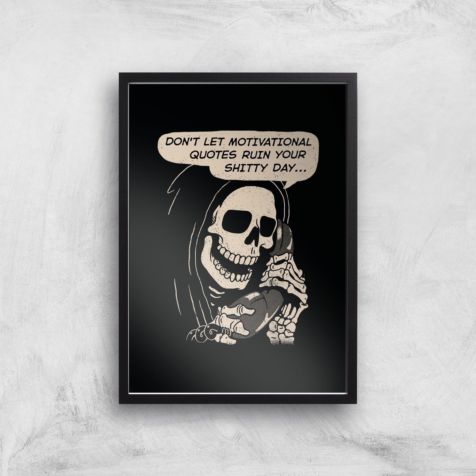 Threadless - Coaching Giclee Art Print - A2 - Wooden Frame