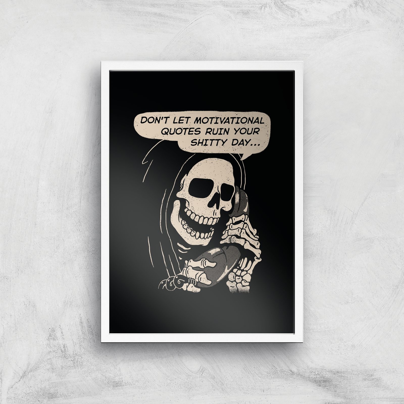 Threadless - Coaching Giclee Art Print - A4 - White Frame