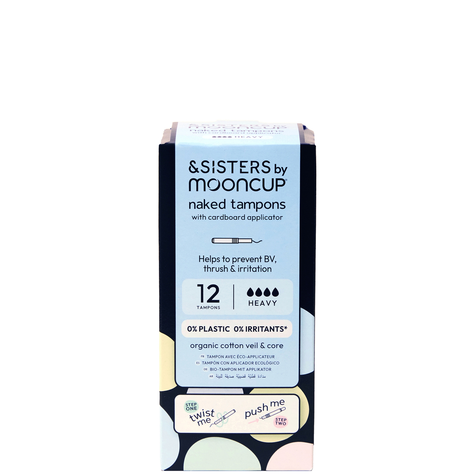 

Mooncup Eco-Applicator Tampons - Heavy (12 pack)