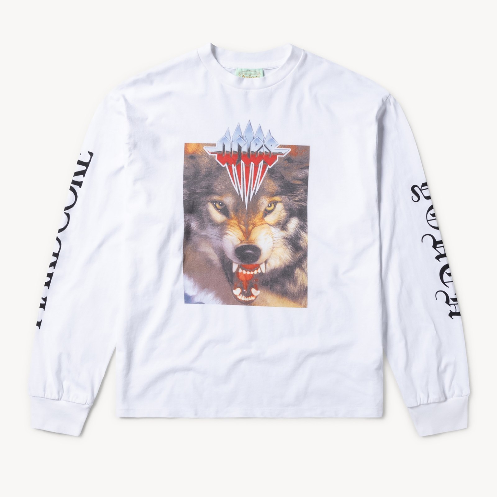 ARIES Wolf Graphic Cotton-Jersey T-Shirt - S