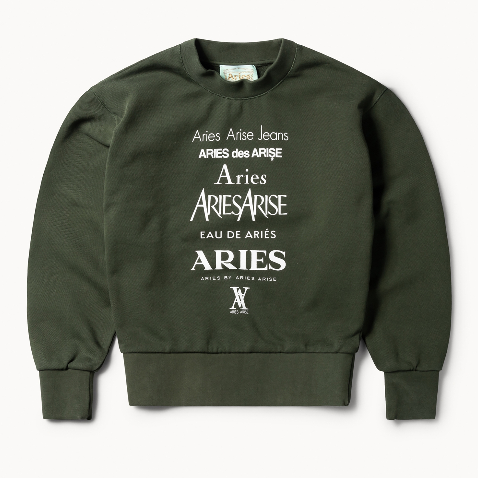 ARIES Perfume Cotton-Jersey Sweatshirt - L
