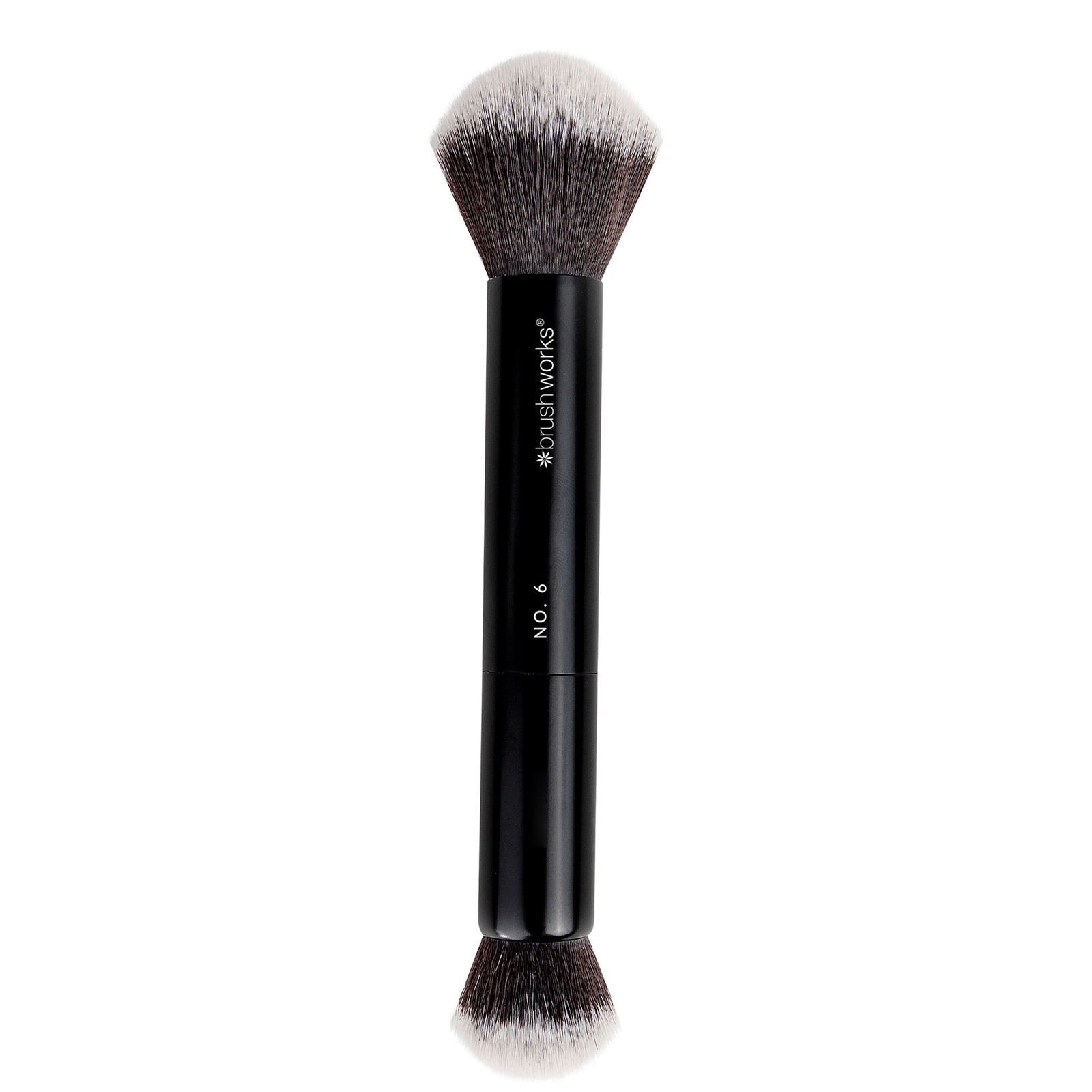 brushworks No. 6 Double Ended Powder and Buff Brush