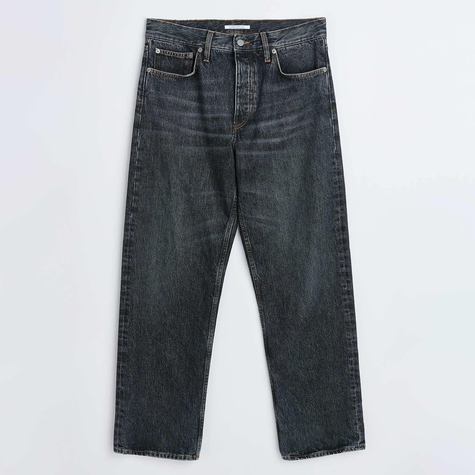 Sunflower Men's Loose Jeans - Black Stone - W32/L32