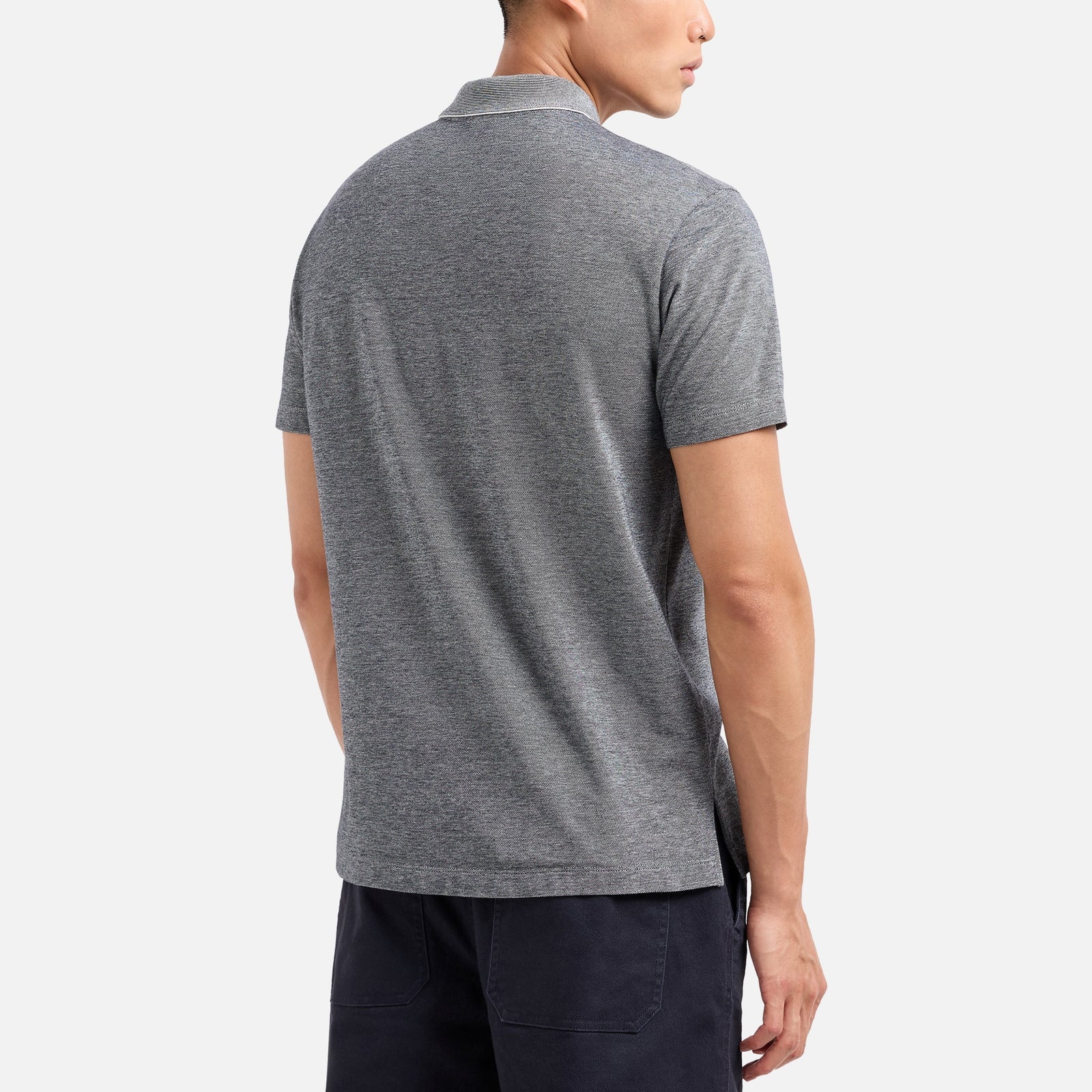 Armani Exchange Men's Cotton-Piqué Polo Shirt - L