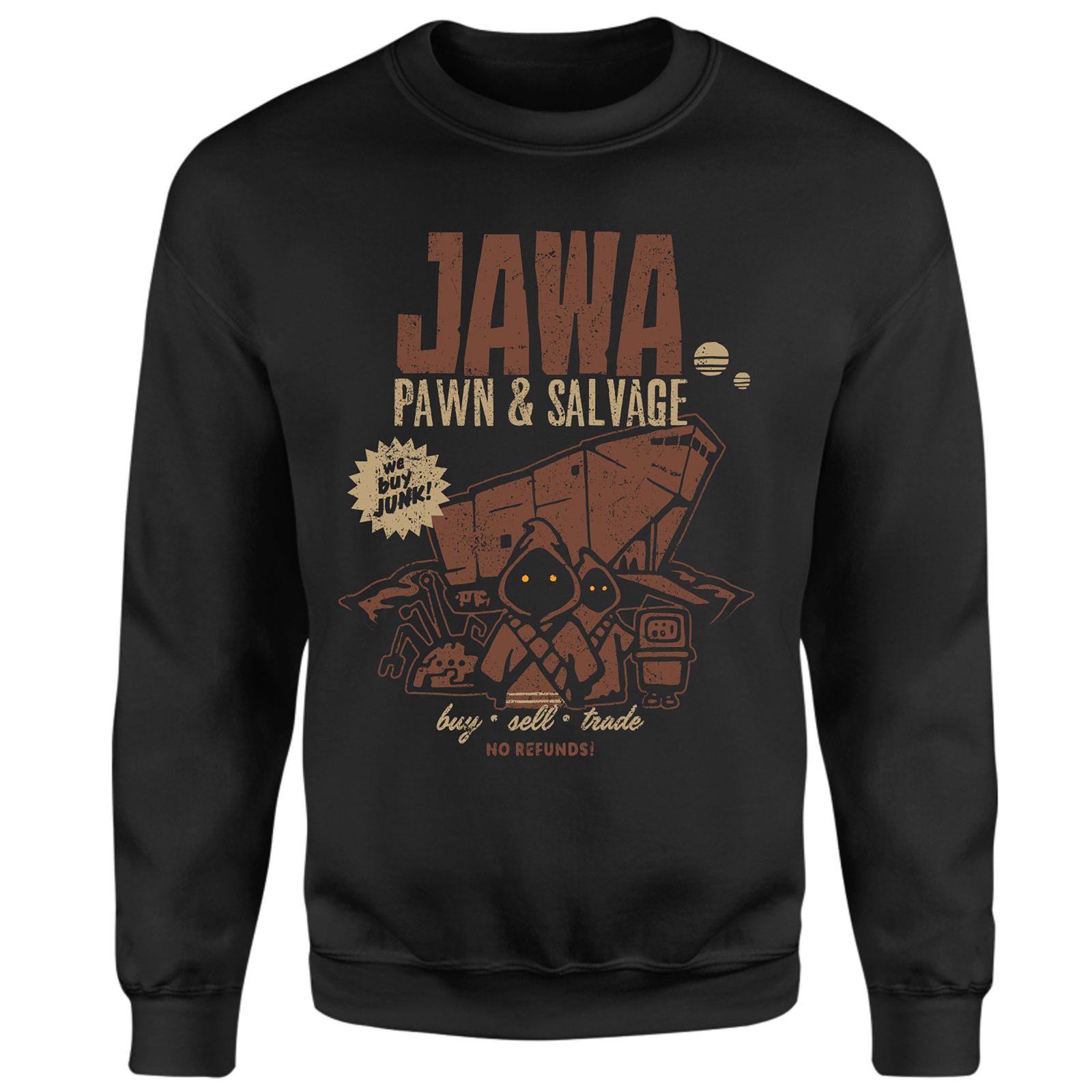 Star Wars Jawa Pawn And Salvage Sweatshirt - Black - S