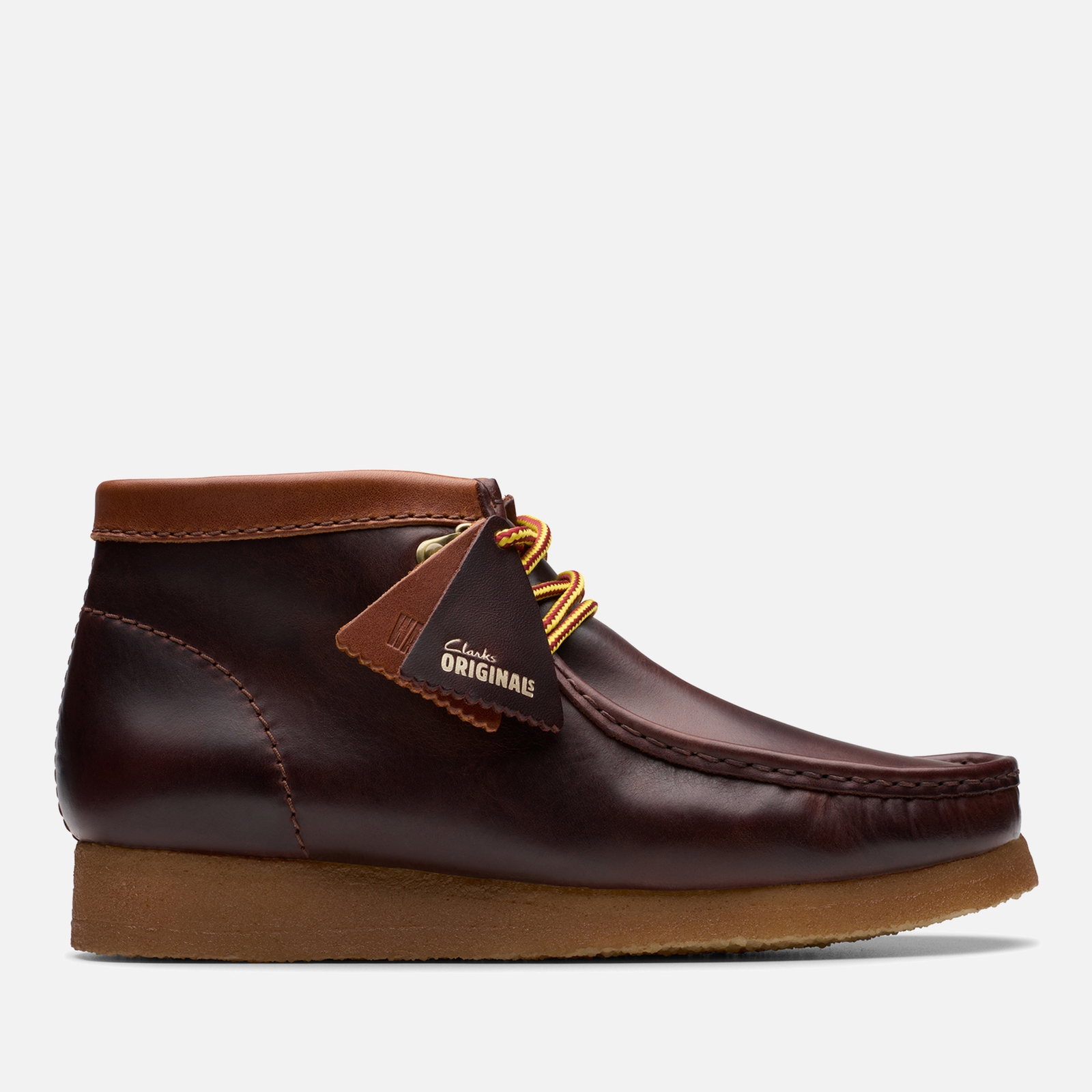 Clarks Originals Men's Hiker Leather Wallabee Boots - UK 8