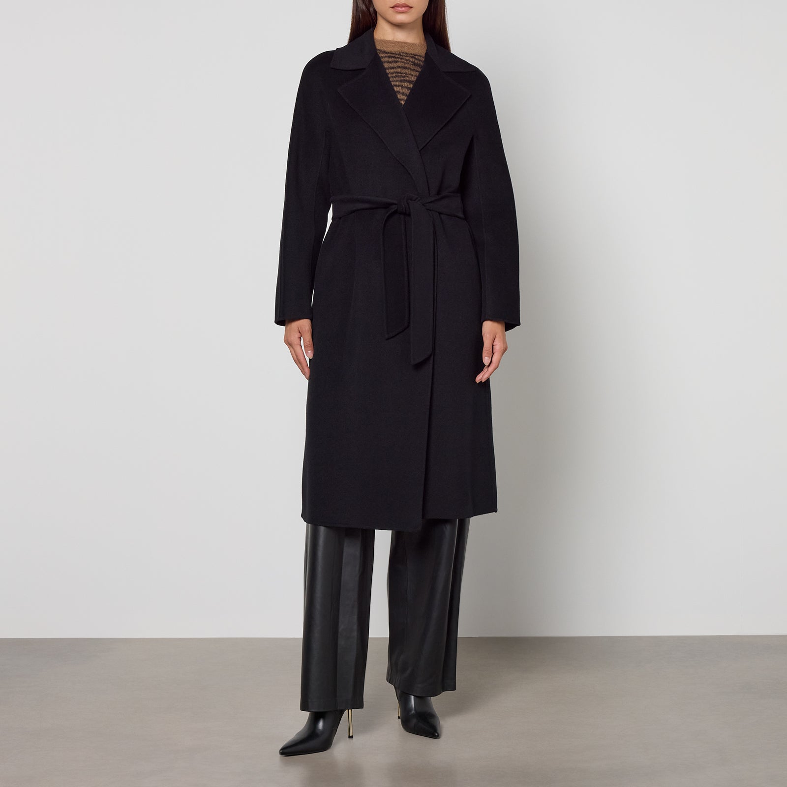 max mara studio cles wool-blend coat - 6