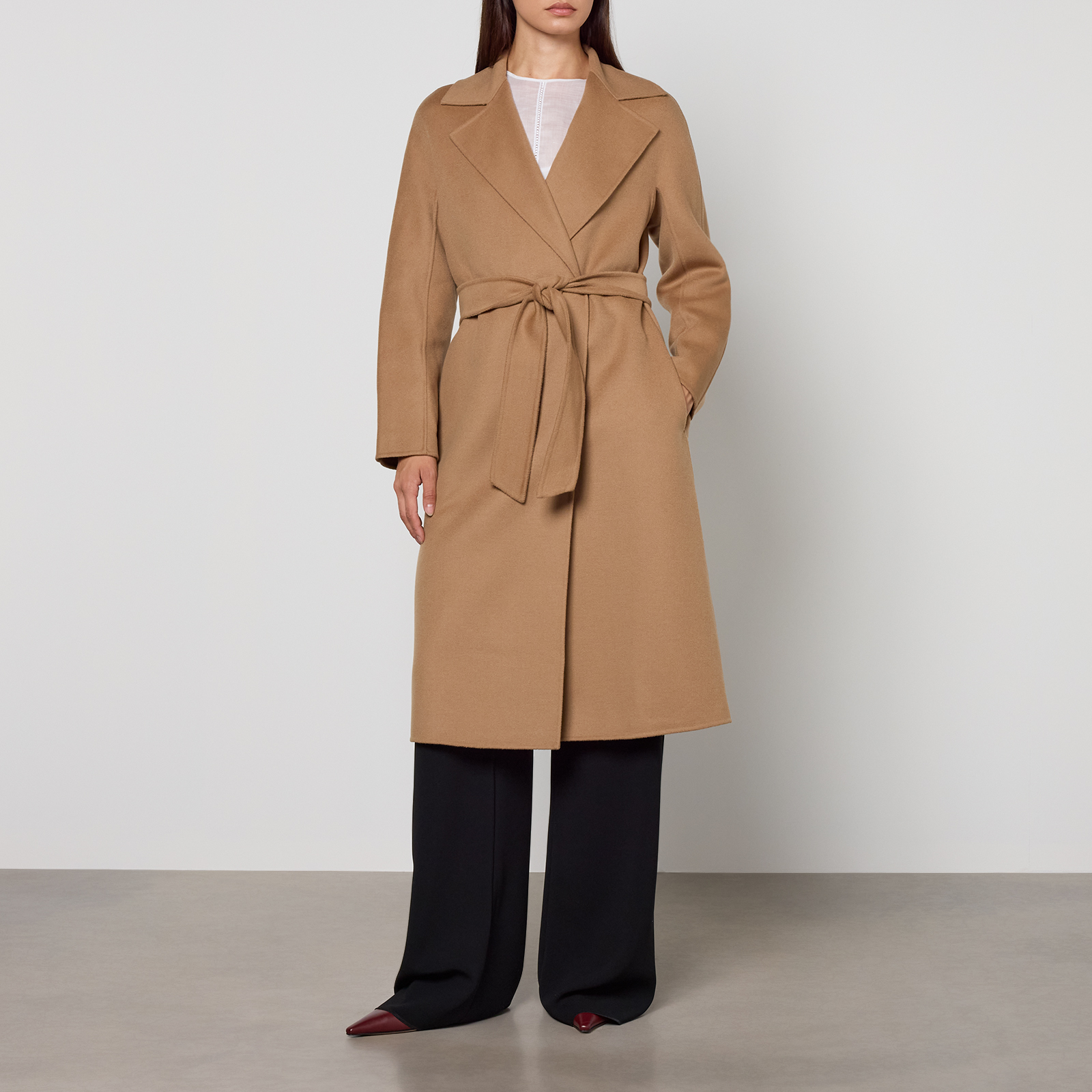 Max Mara Studio Cles Wool-Blend Coat - 6