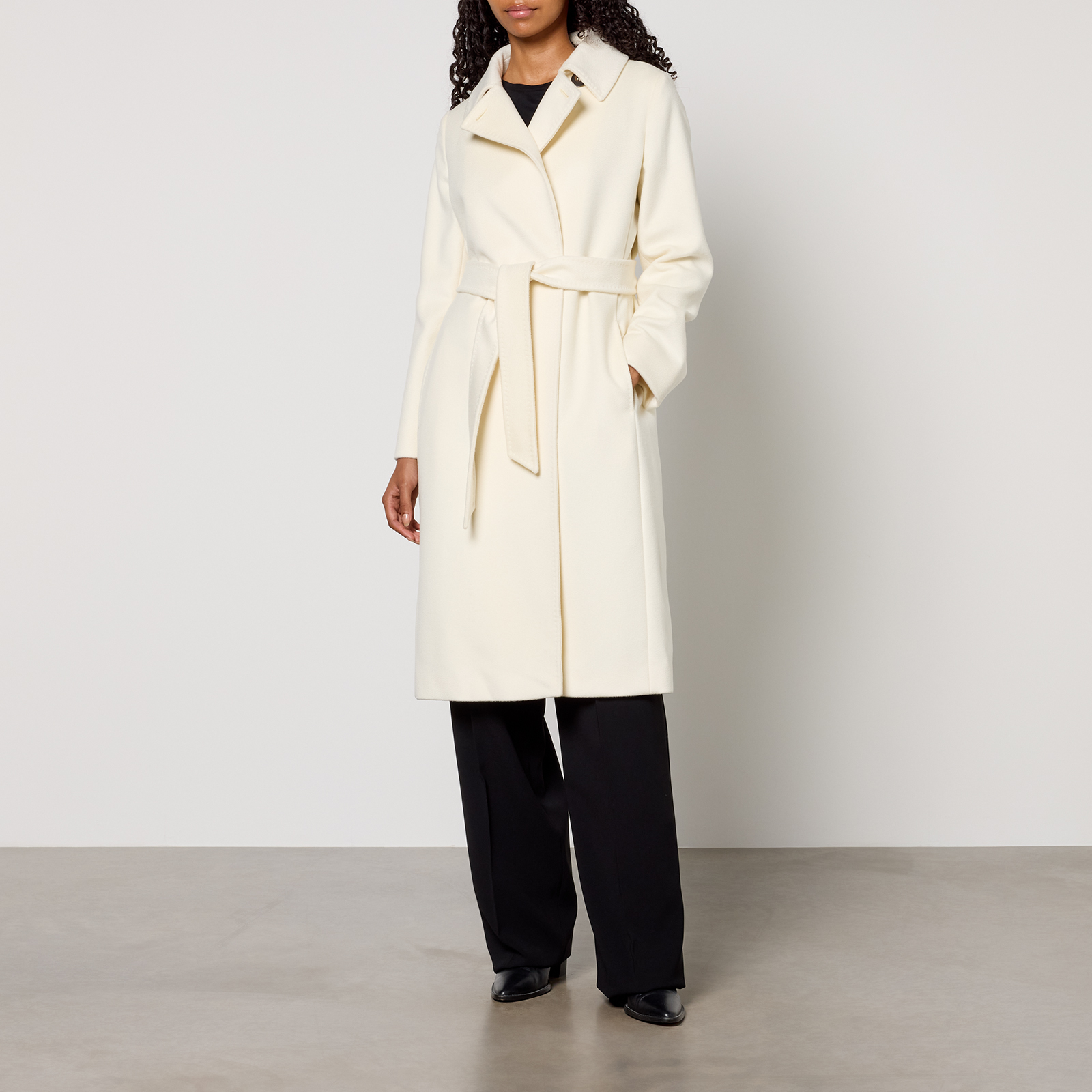Max Mara Studio Bcollag Virgin Wool Coat - 6