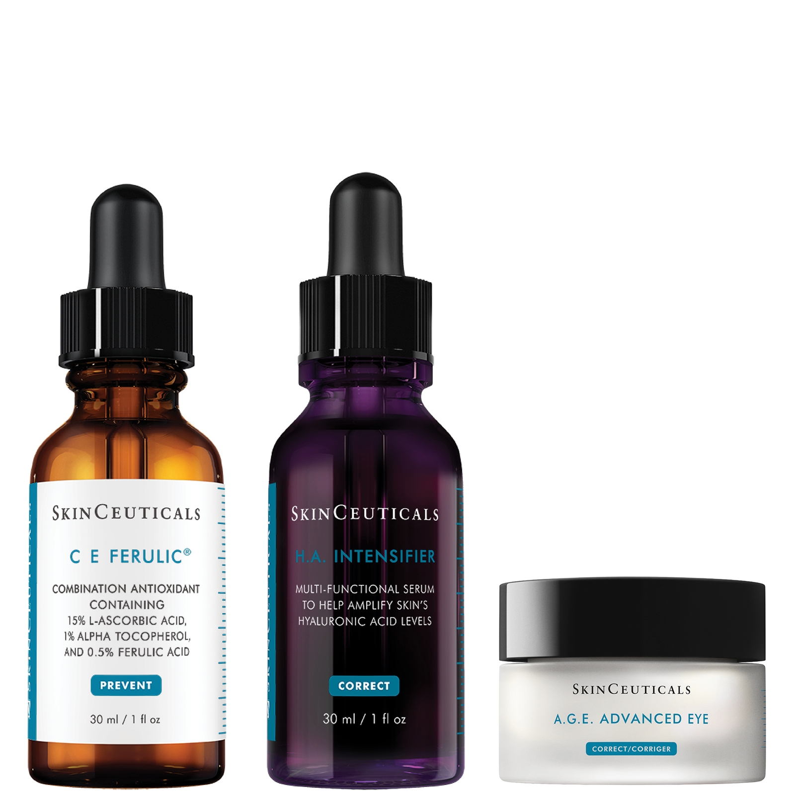 Skinceuticals Hydraglow Renewal Trio: Hydrate, Smooth And Brighten In White