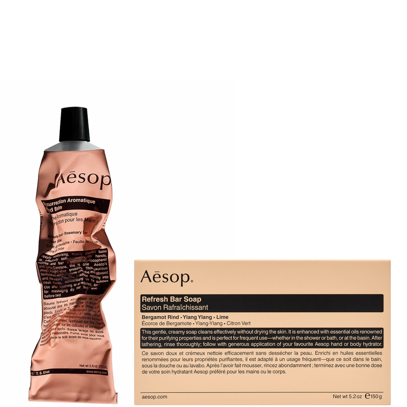 Shop Aesop Essential Body And Hand Care Duo