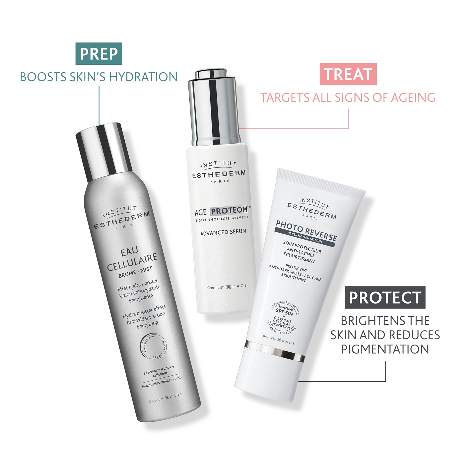 Thumbnail - Institut Esthederm Aufhellende LSF 50+ Sonnencreme 50 ml