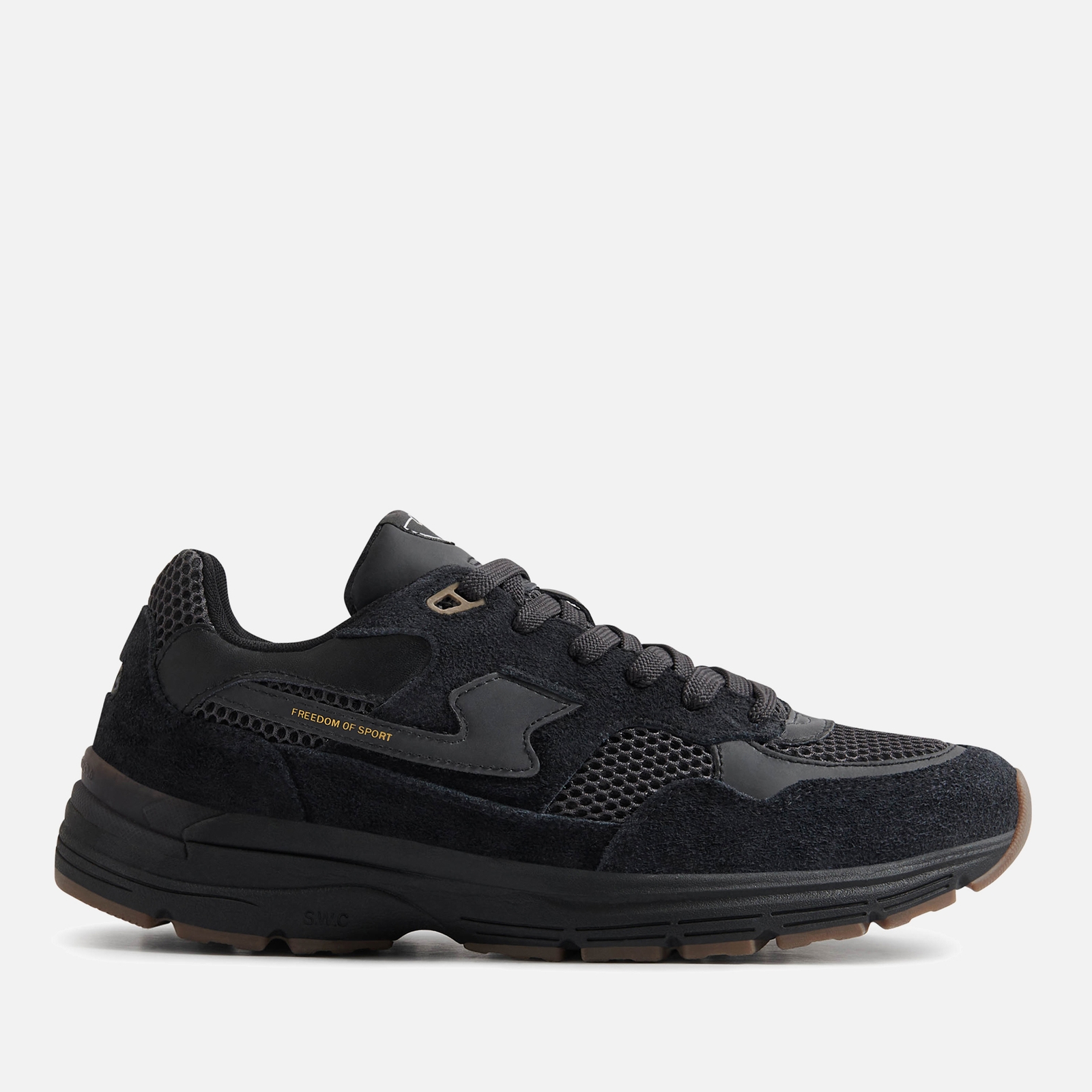 Stepney Workers Club Men's Amiel S-Strike Leather Trainers - UK 8
