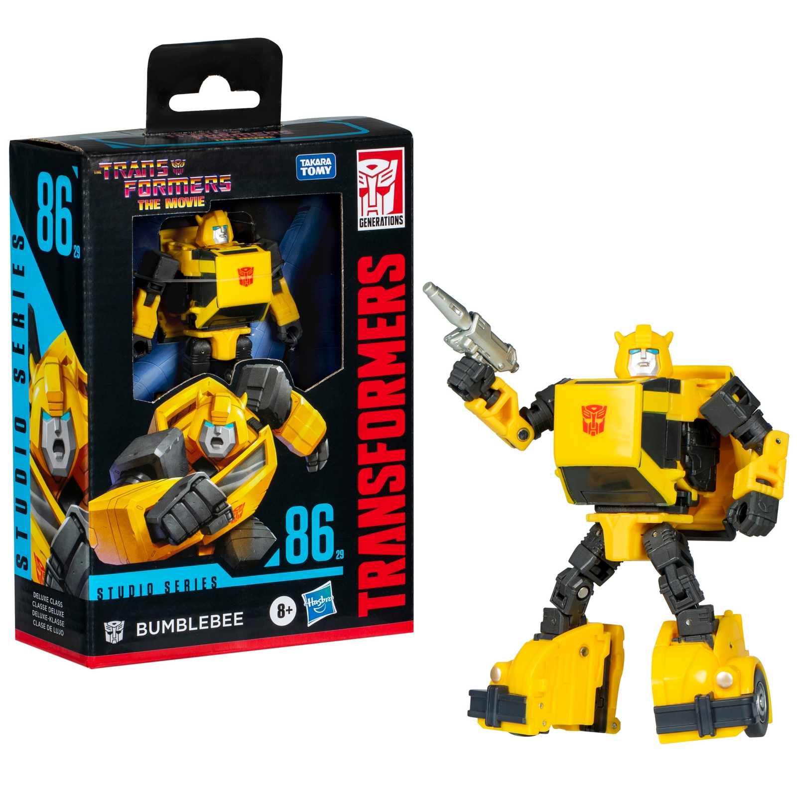 Hasbro Transformers Studio Series Deluxe The Transformers: The Movie 86-29 Bumblebee Action Figure