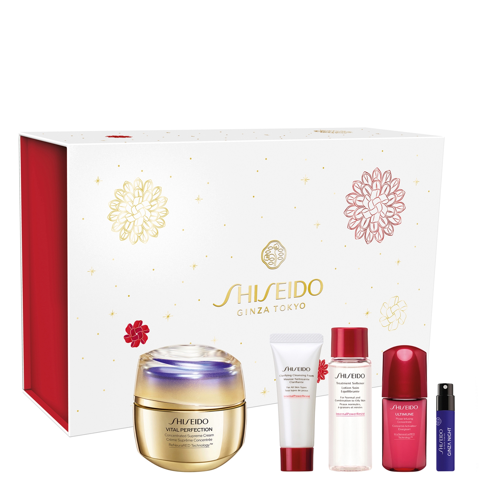 Shiseido Vital Perfection Uplifting and Firming Cream Advanced Holiday Kit