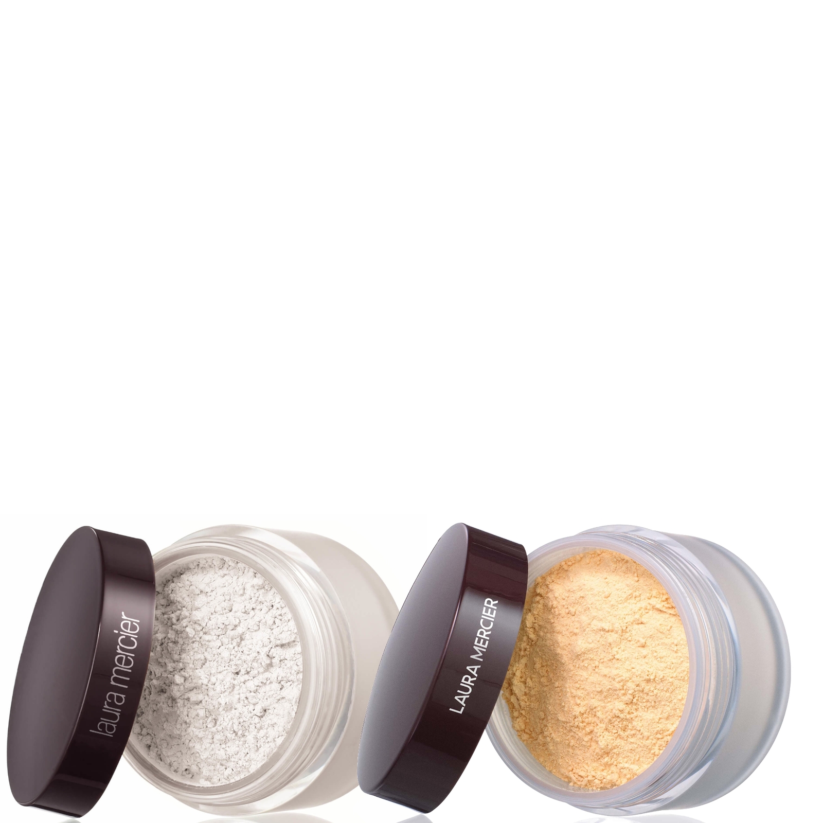 

Laura Mercier Secret Brightening Powder for Under Eyes and Translucent Loose Setting Powder Honey Bundle